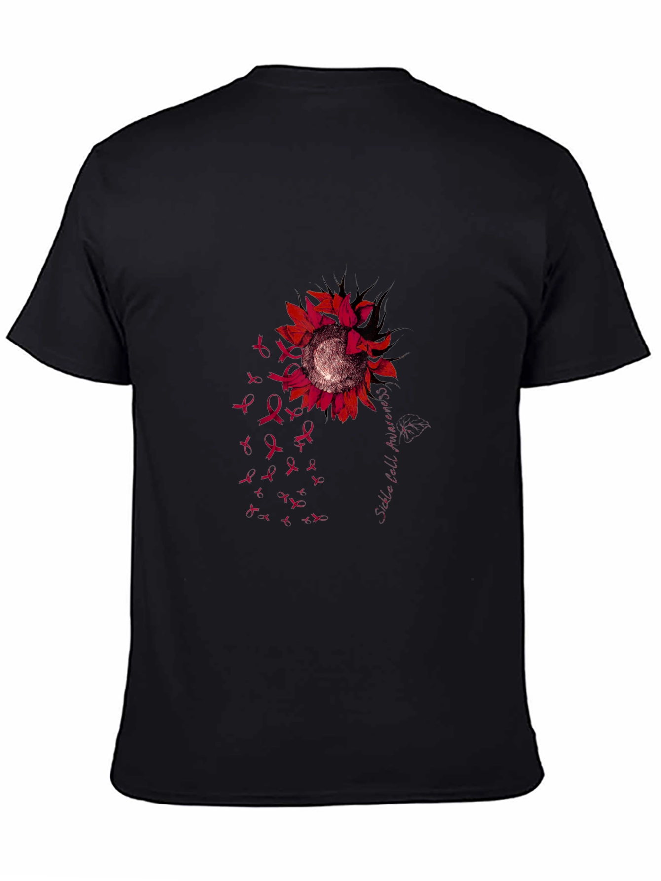 Sunflower Breast Cancer Awareness T-Shirt