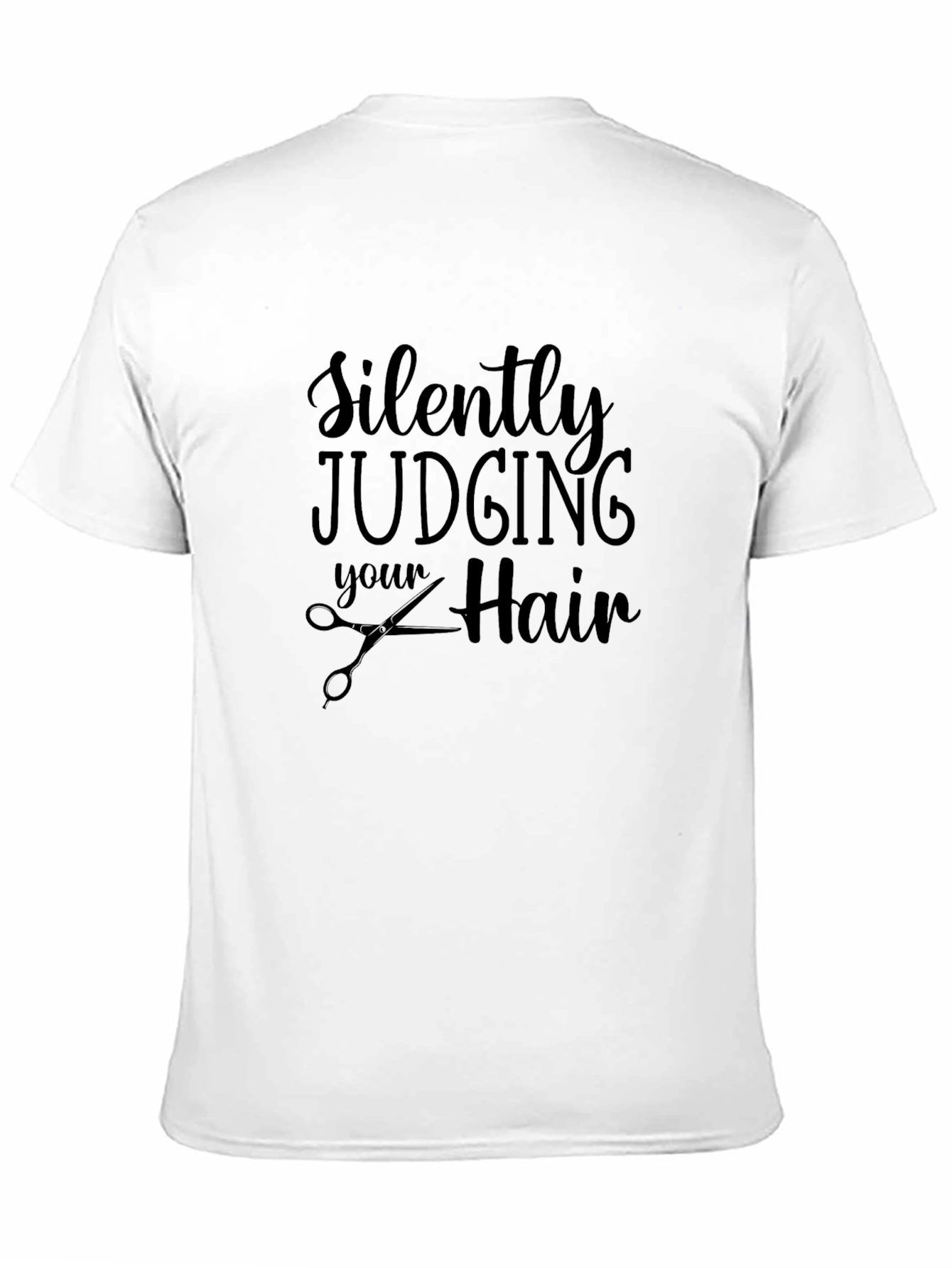 Silently Judging Your Hair Barber T-Shirt