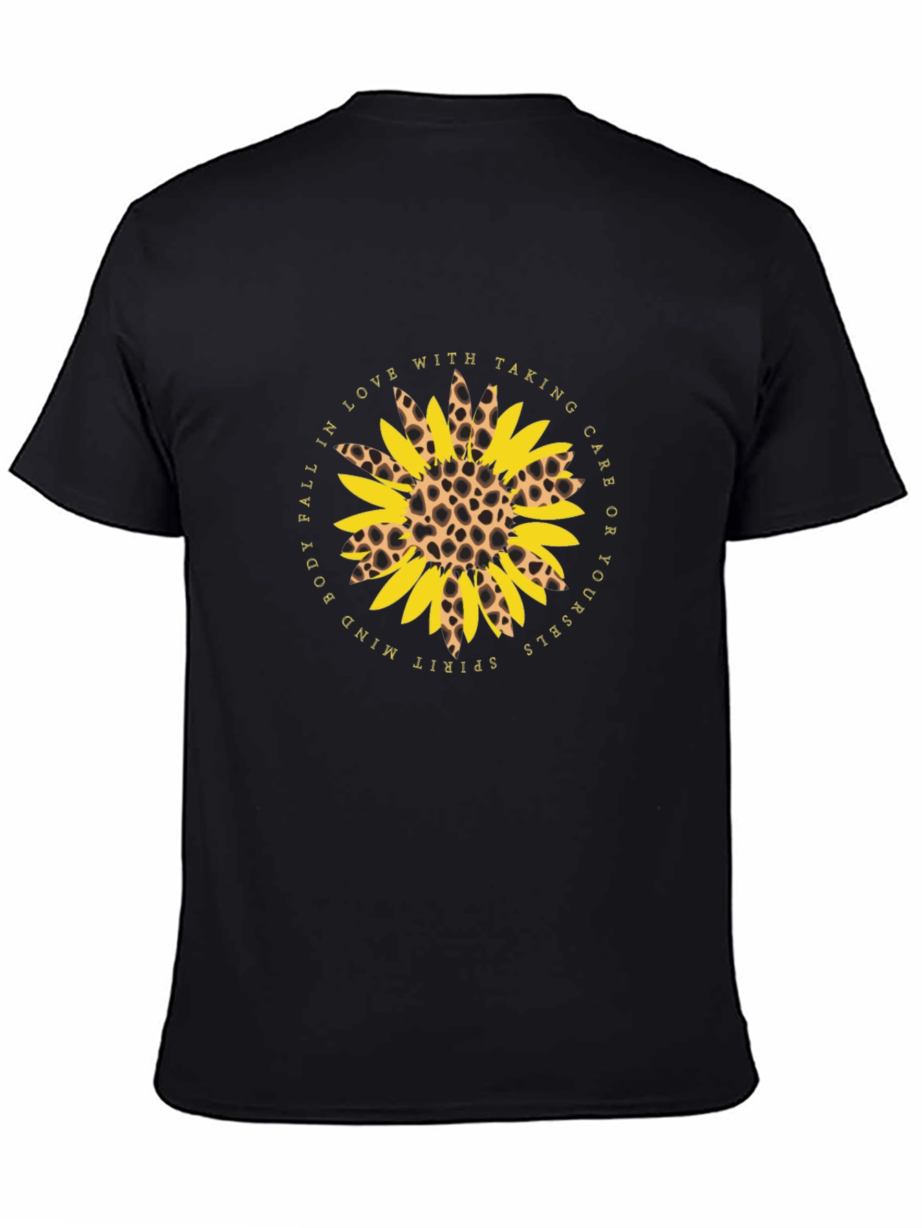 Sunflower Leopard Print Graphic Tee