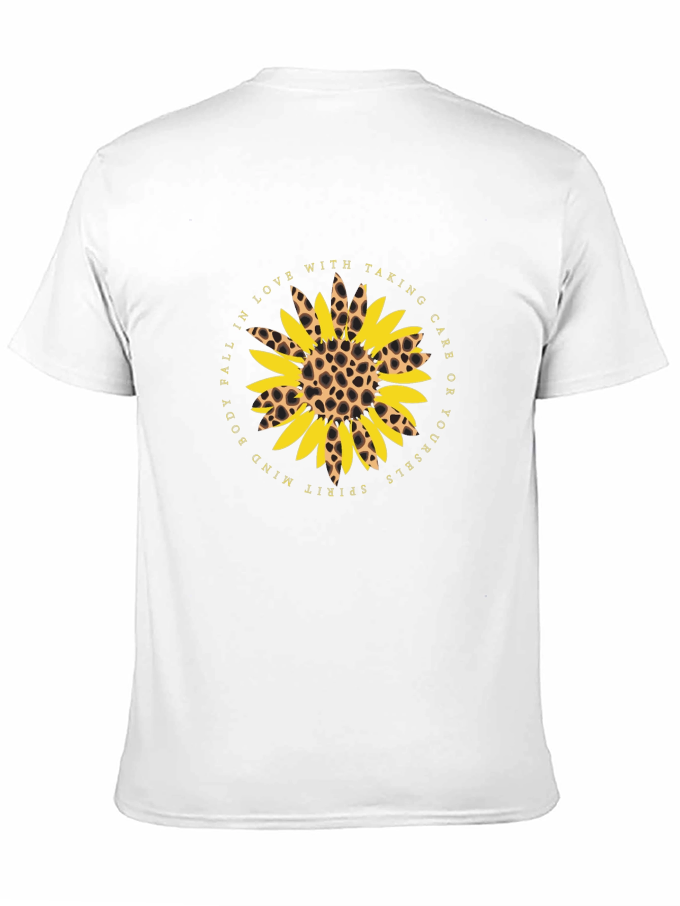 Sunflower Leopard Print Graphic Tee