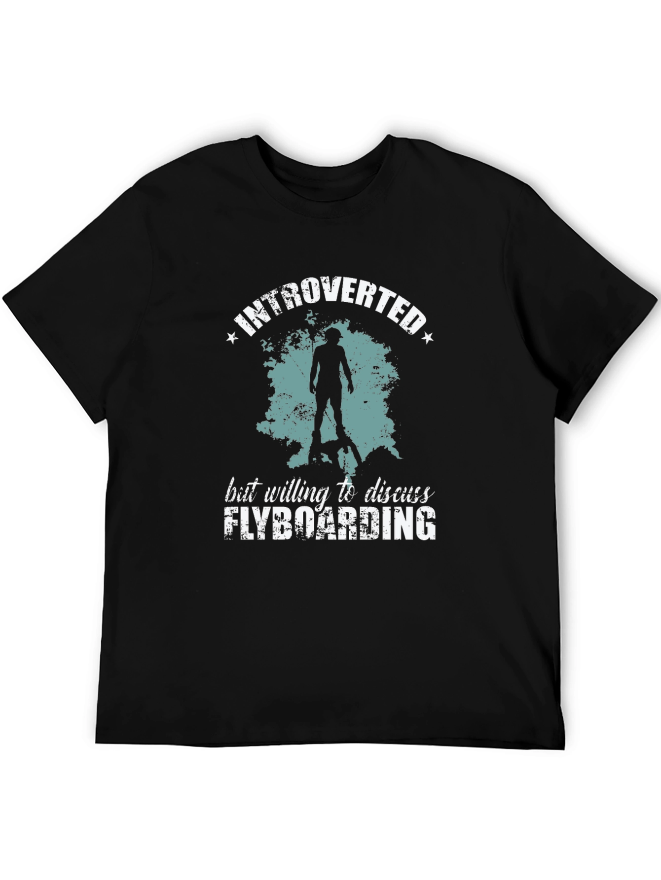 Introverted Flyboarding Graphic T-Shirt