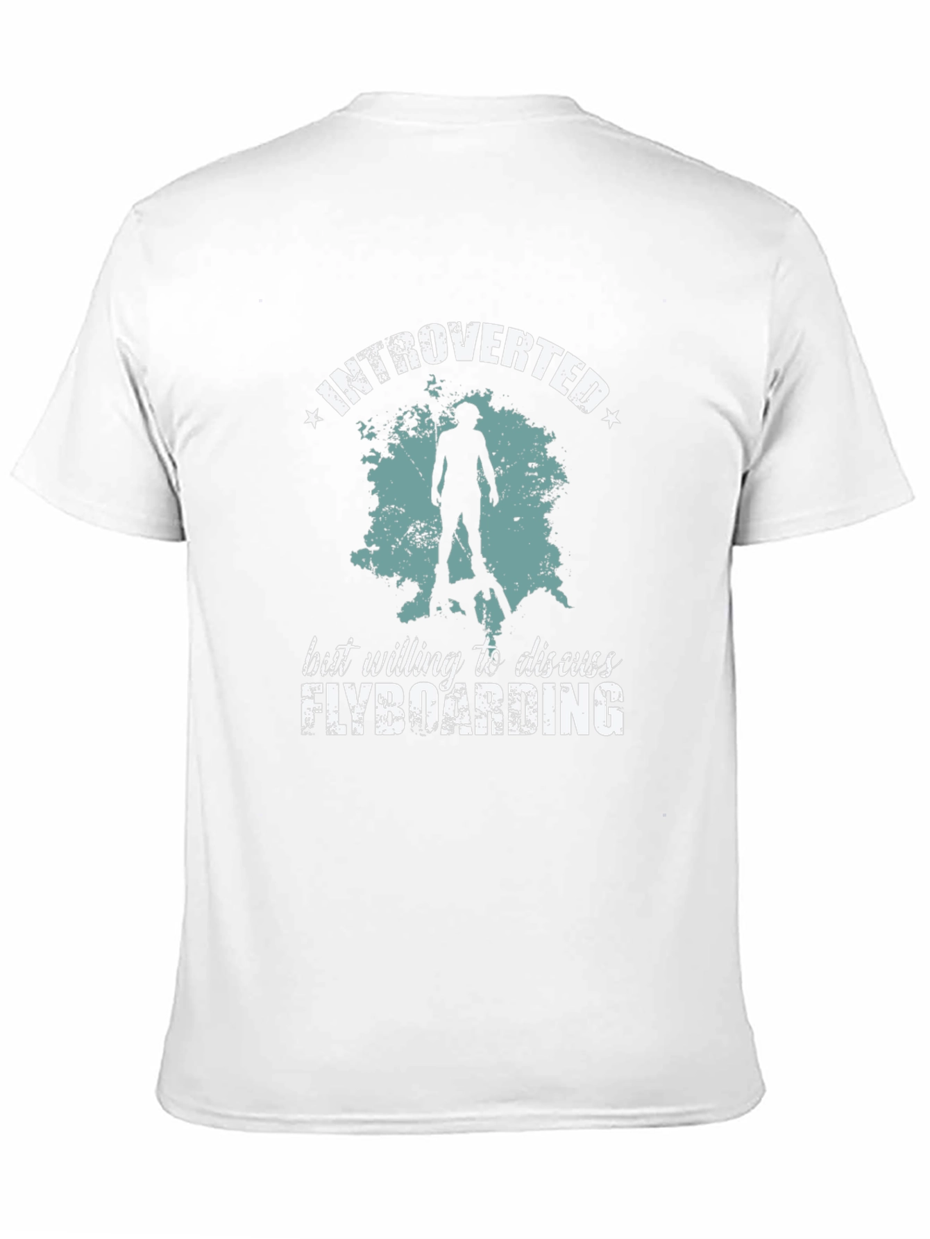 Introverted Flyboarding Graphic T-Shirt