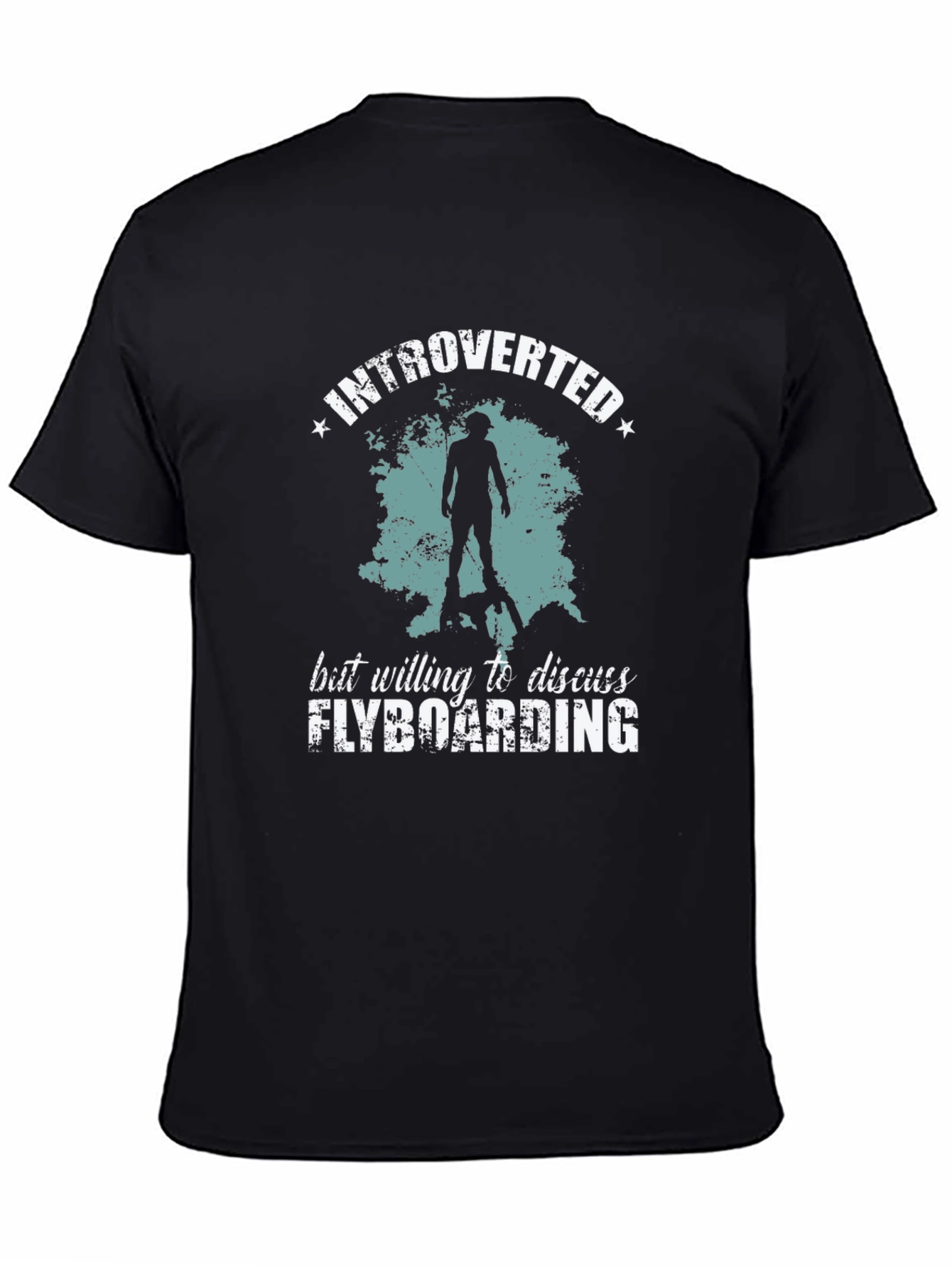 Introverted Flyboarding Graphic T-Shirt