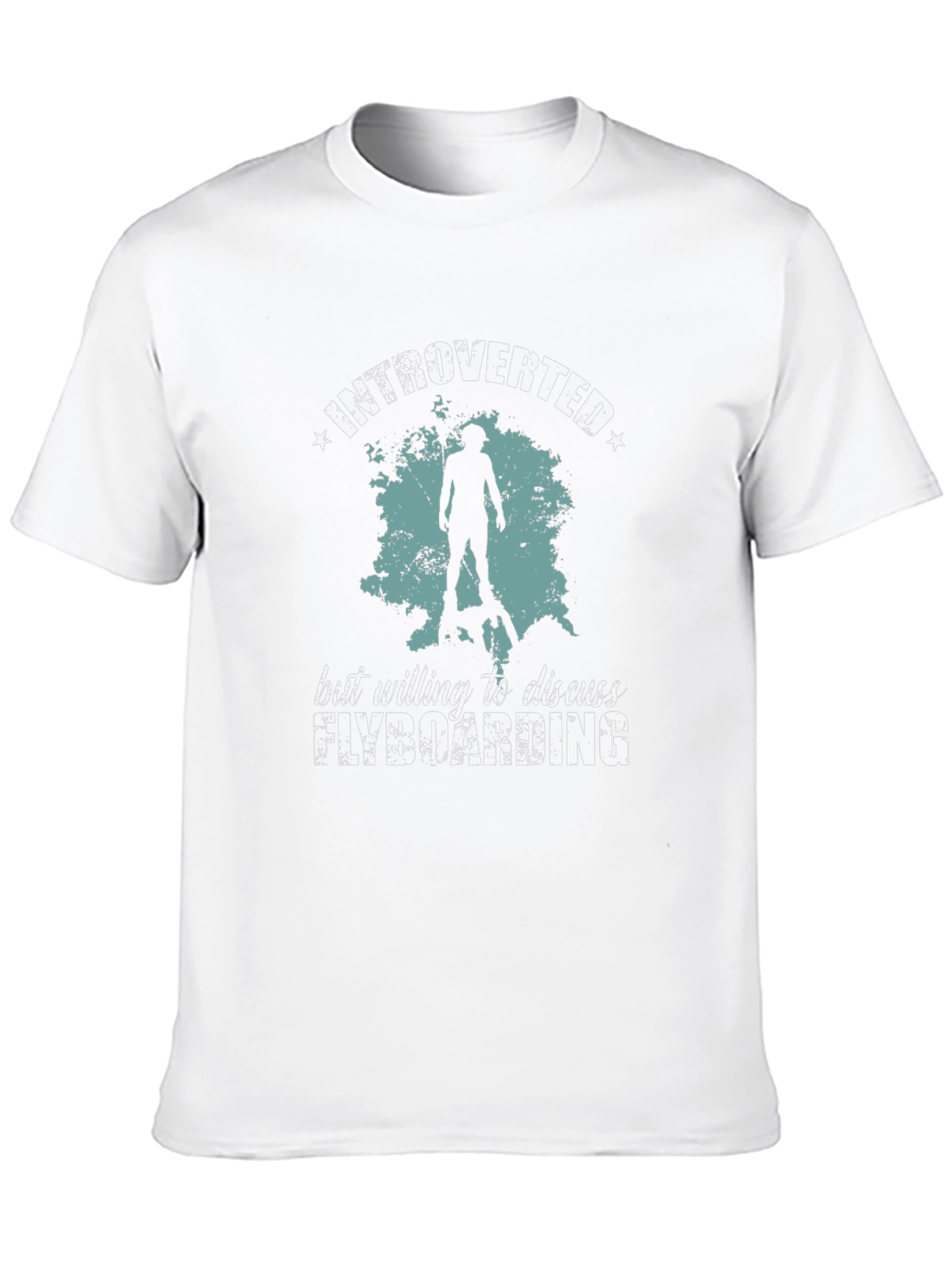 Introverted Flyboarding Graphic T-Shirt