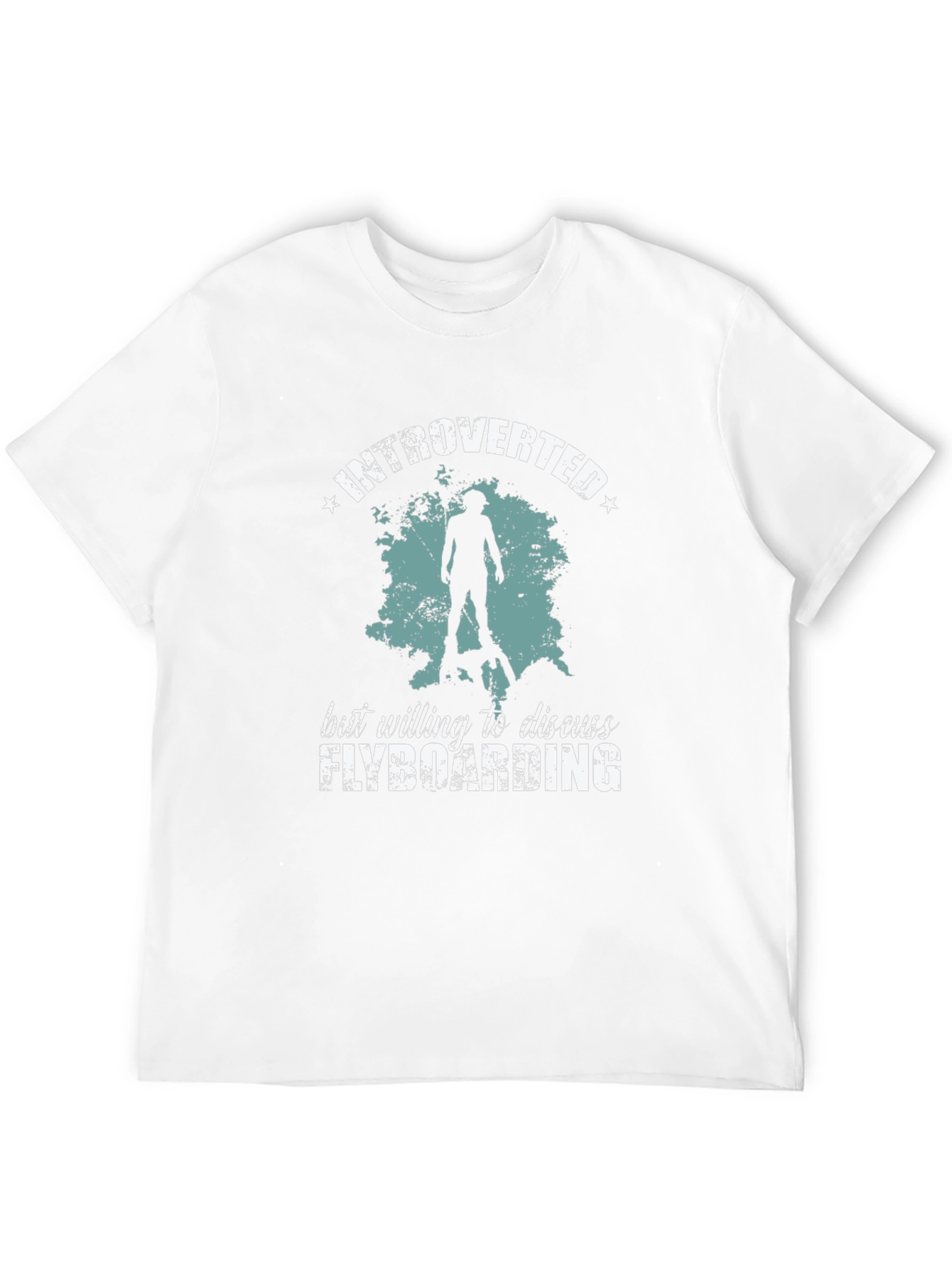 Introverted Flyboarding Graphic T-Shirt