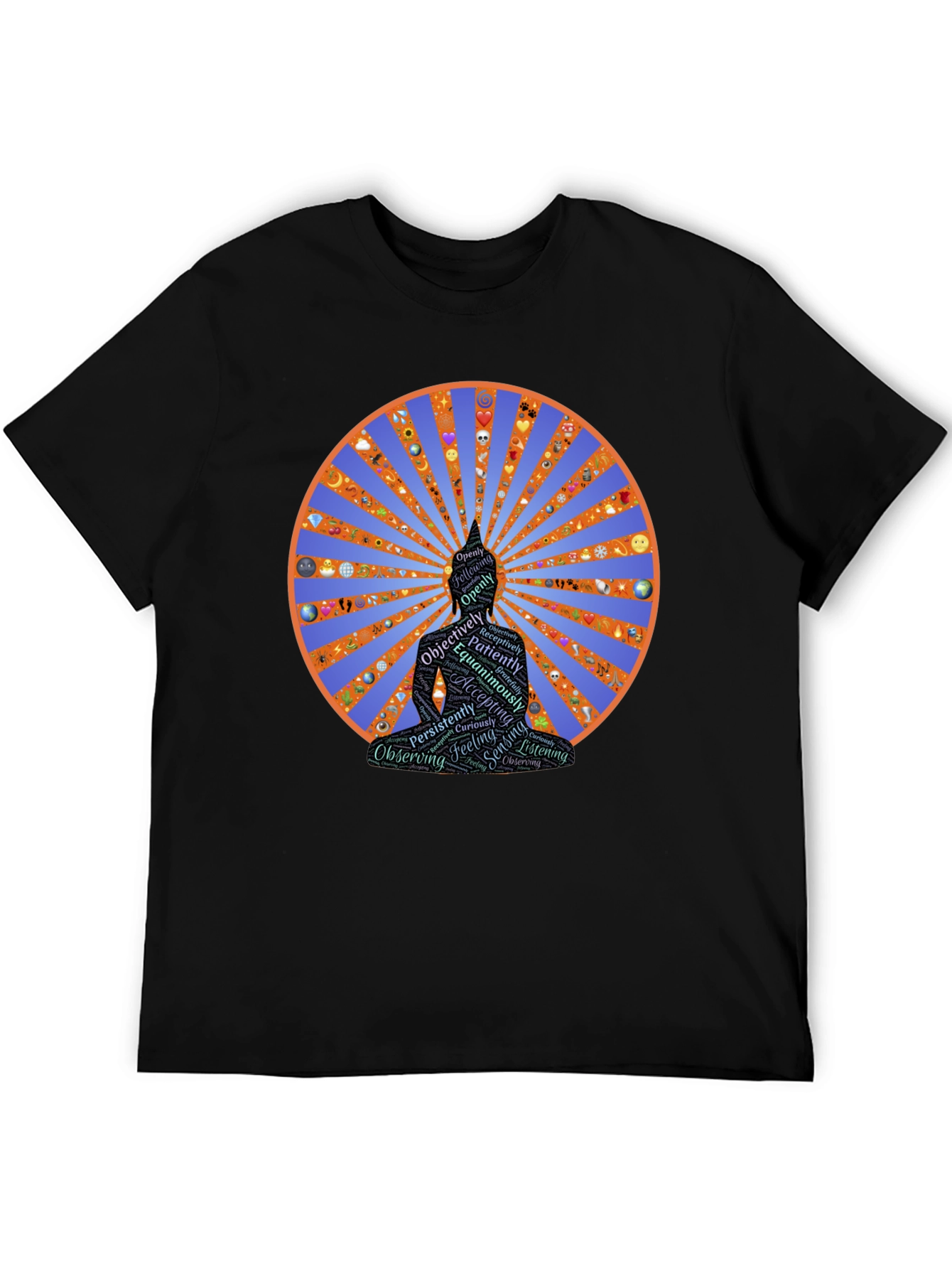 Meditative Buddha T-Shirt - Spiritual Design