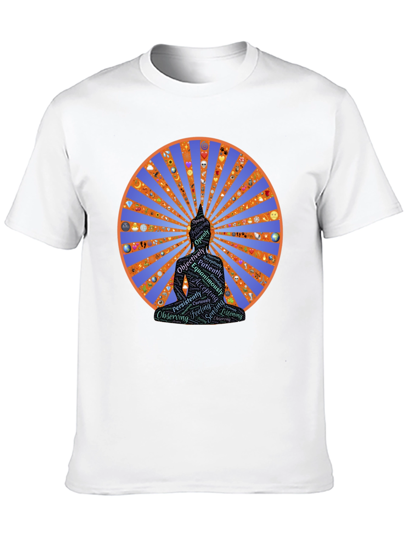 Meditative Buddha T-Shirt - Spiritual Design
