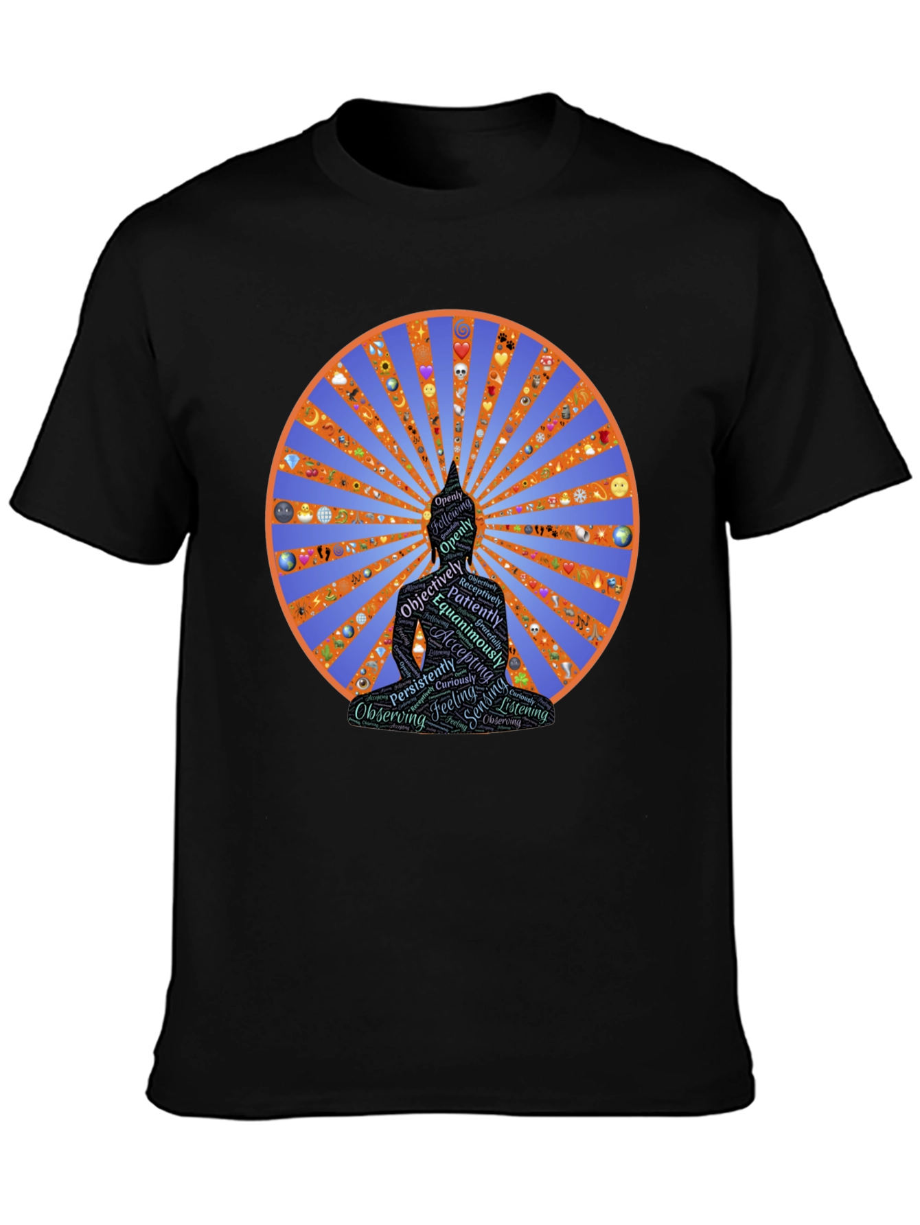 Meditative Buddha T-Shirt - Spiritual Design