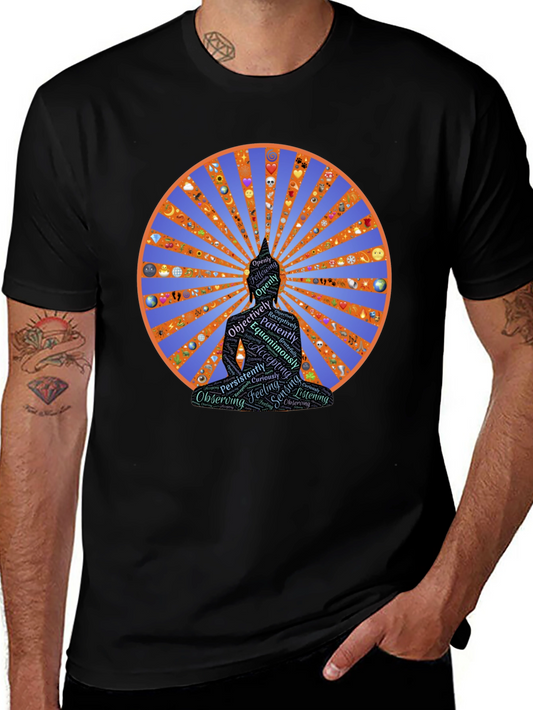 Meditative Buddha T-Shirt - Spiritual Design
