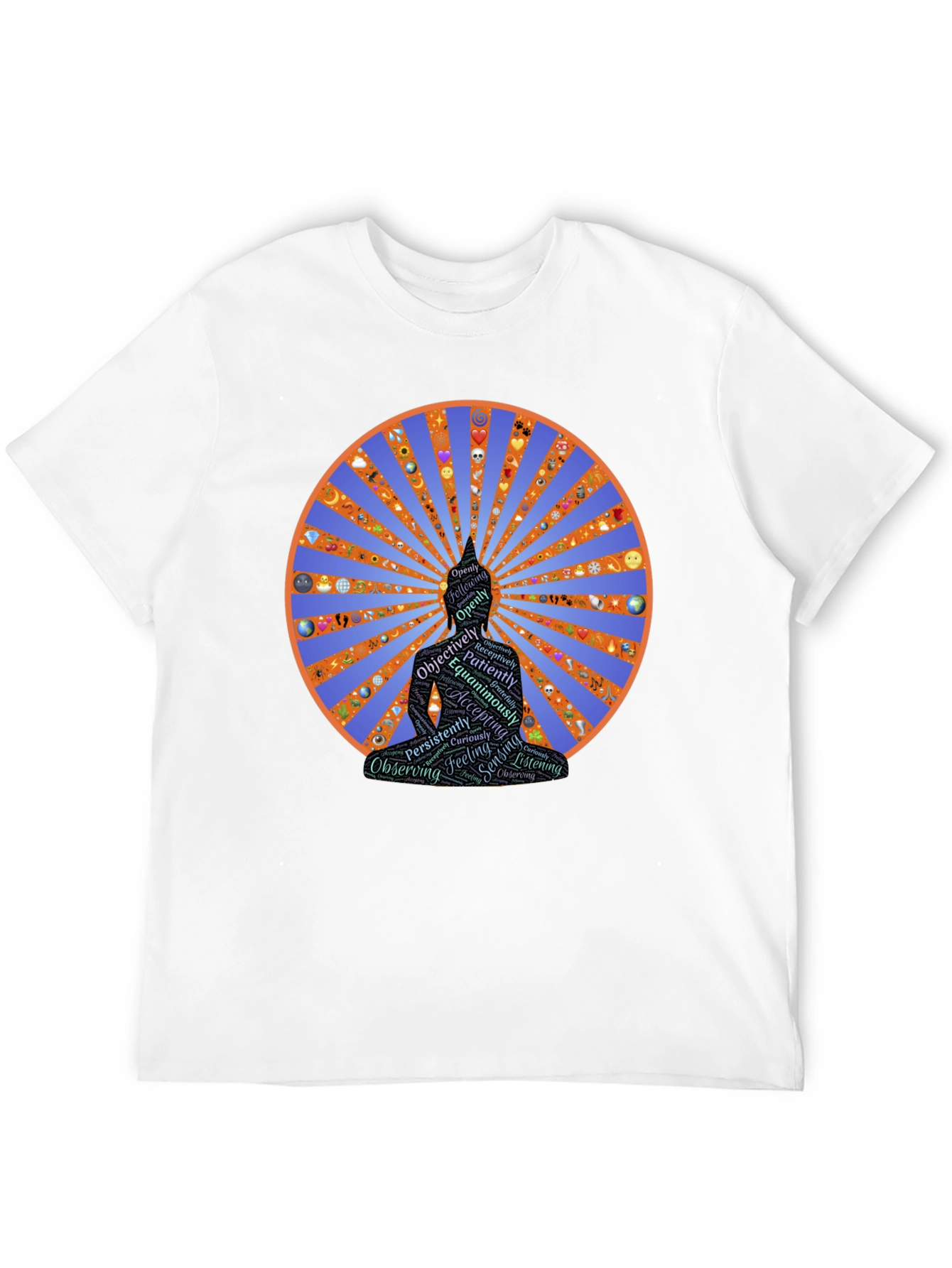 Meditative Buddha T-Shirt - Spiritual Design