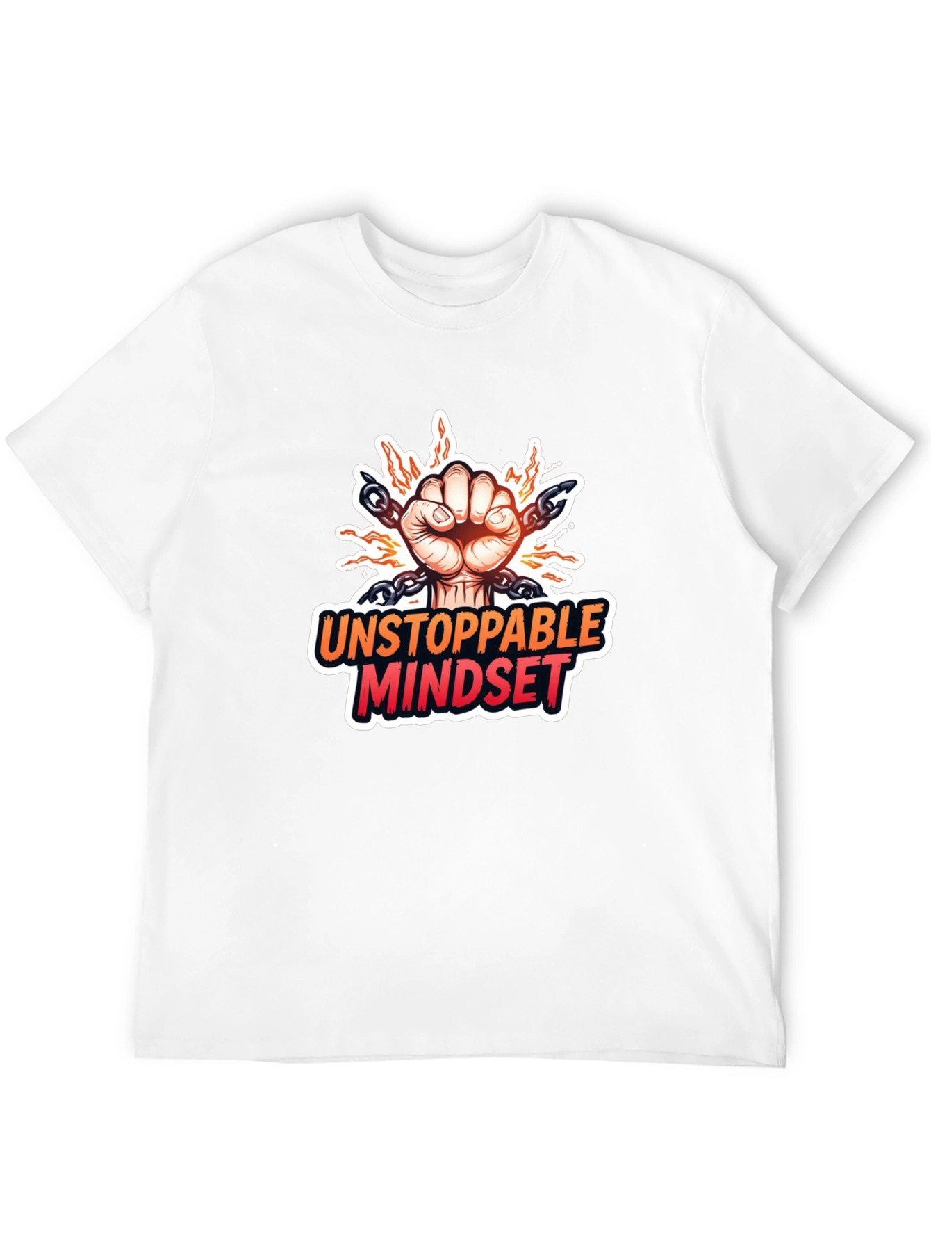 Unstoppable Mindset Graphic T-Shirt