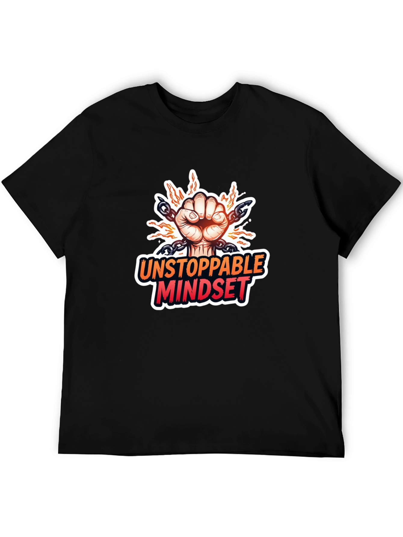 Unstoppable Mindset Graphic T-Shirt