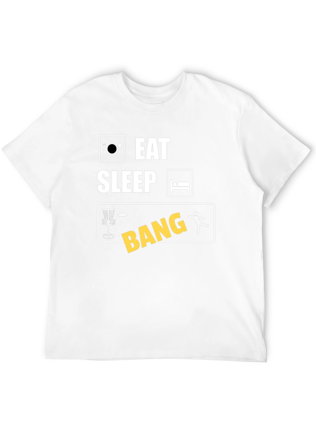 Eat Sleep Disc Golf Bang T-Shirt