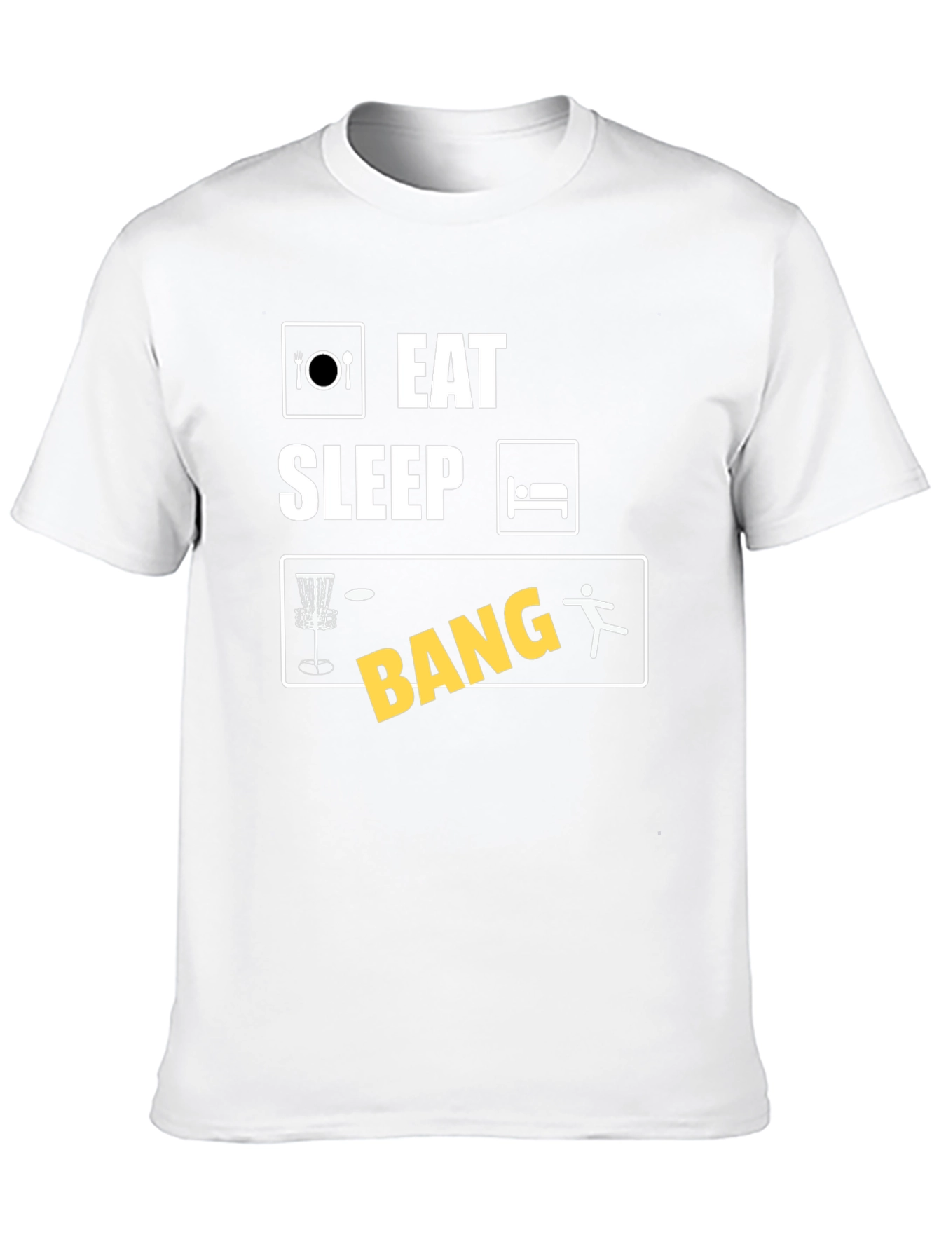 Eat Sleep Disc Golf Bang T-Shirt
