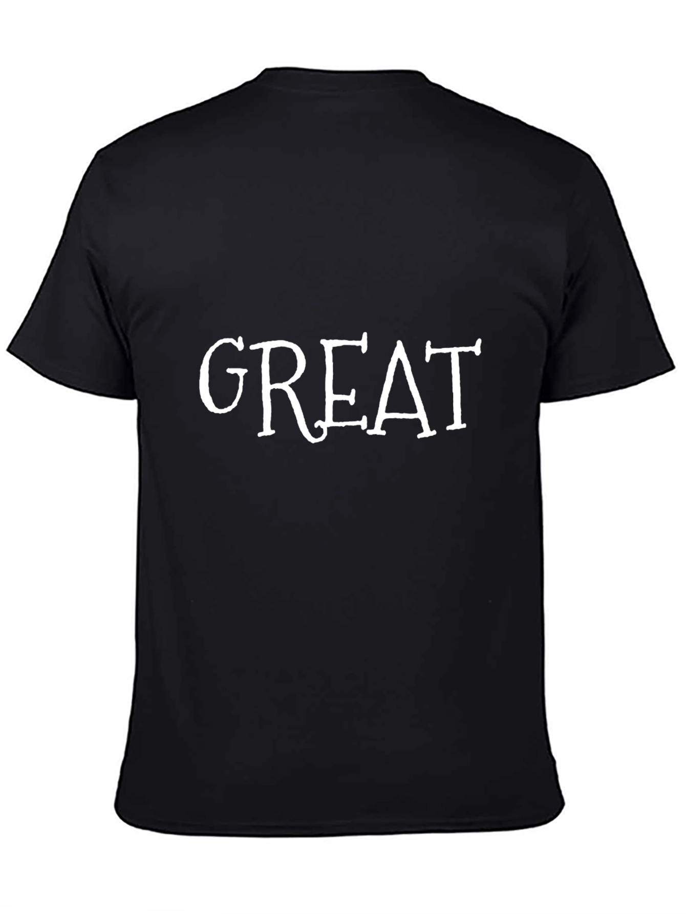 Great Graphic Tee - Mens Black T-Shirt