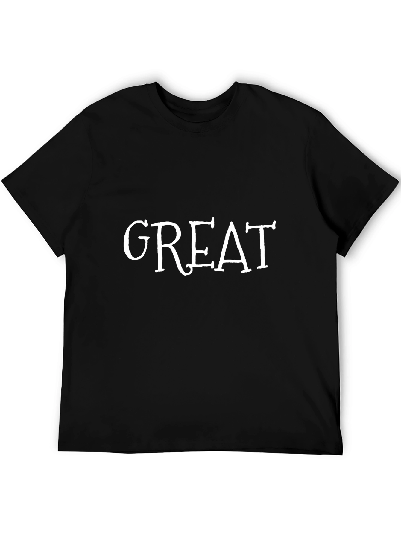 Great Graphic Tee - Mens Black T-Shirt