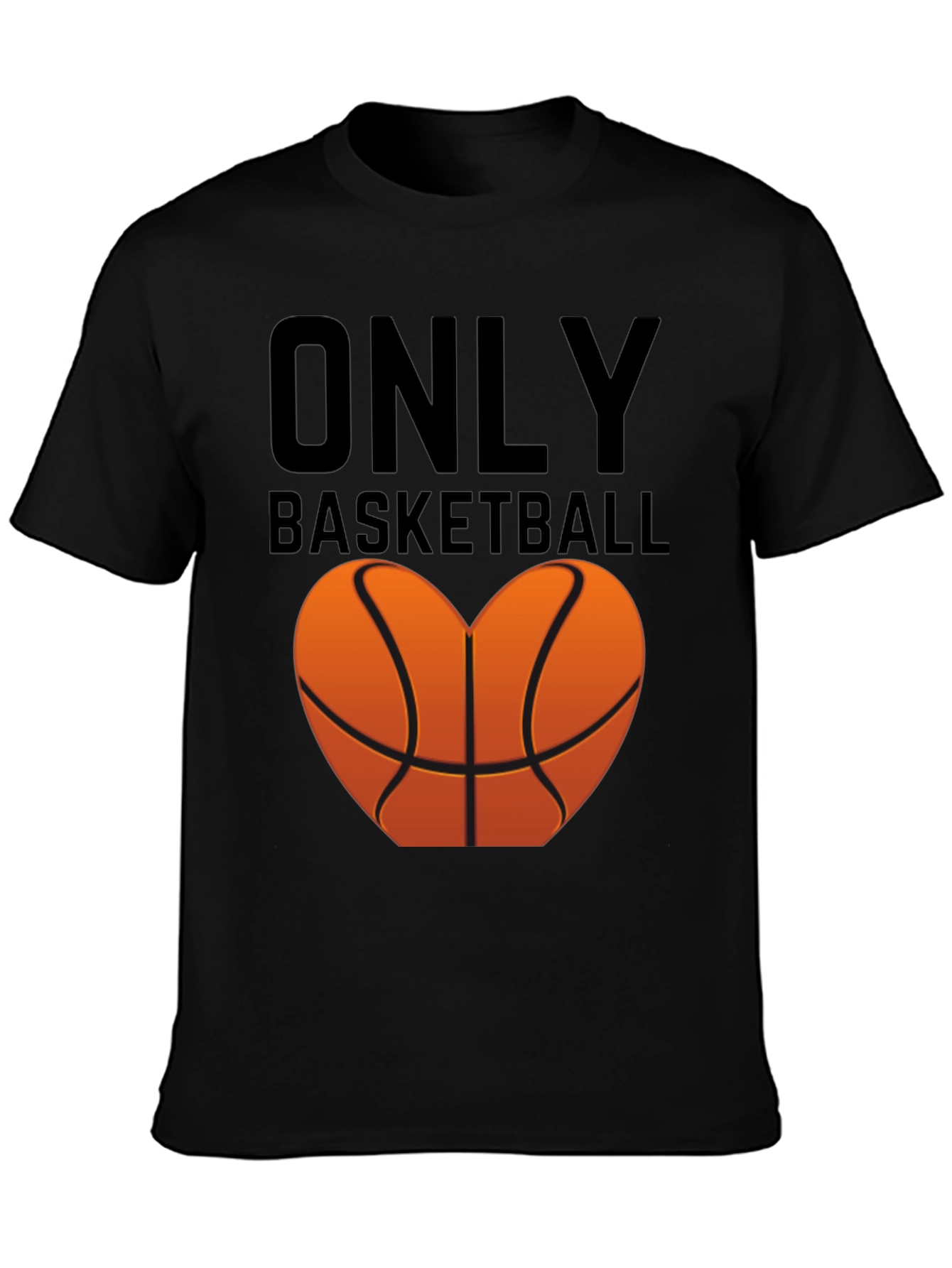 Only Basketball Heart Graphic T-Shirt