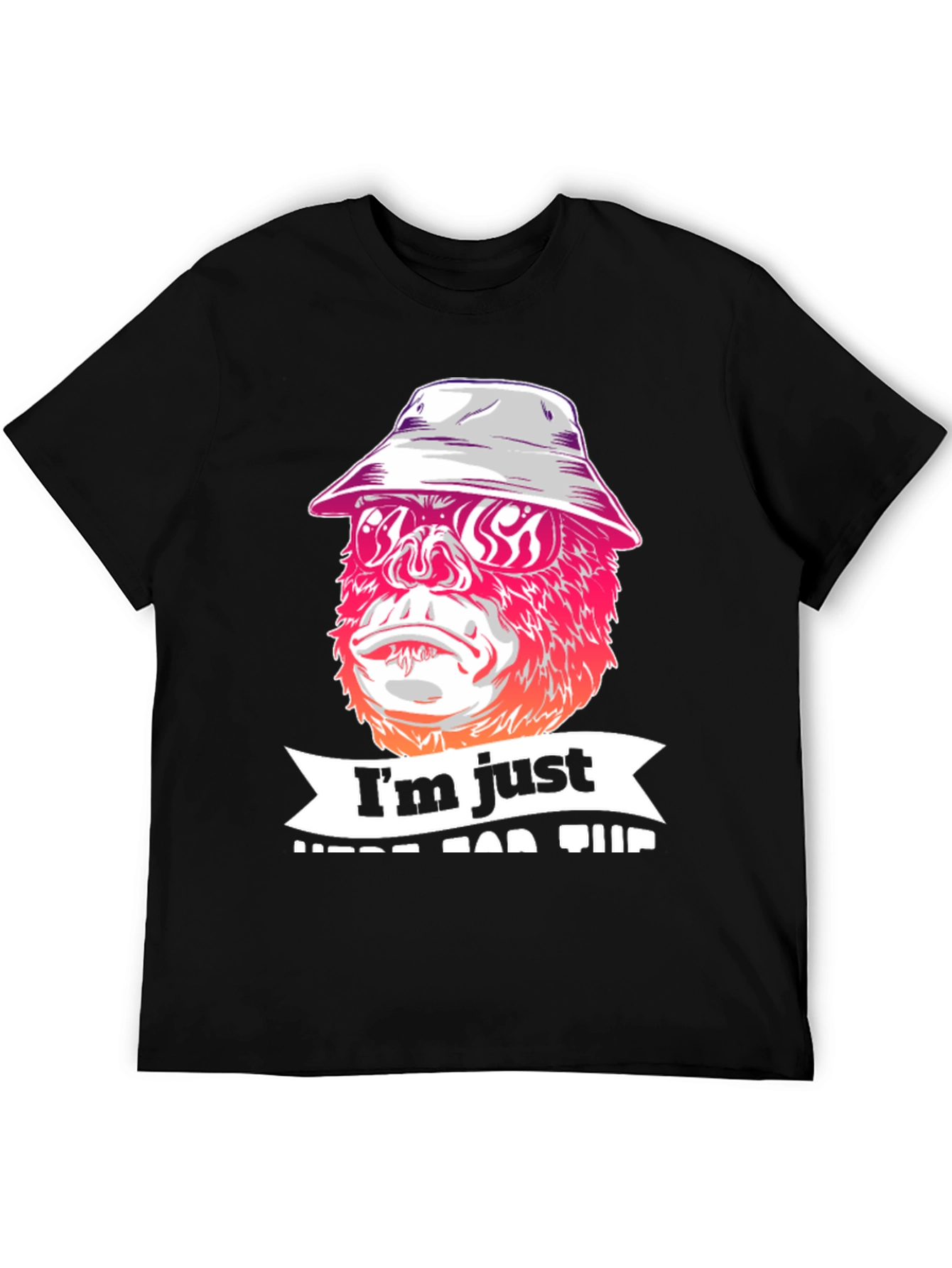 Im Just Here For The Vibes Graphic T-Shirt