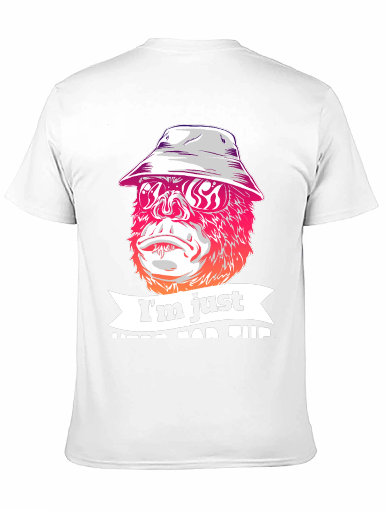 Im Just Here For The Vibes Graphic T-Shirt