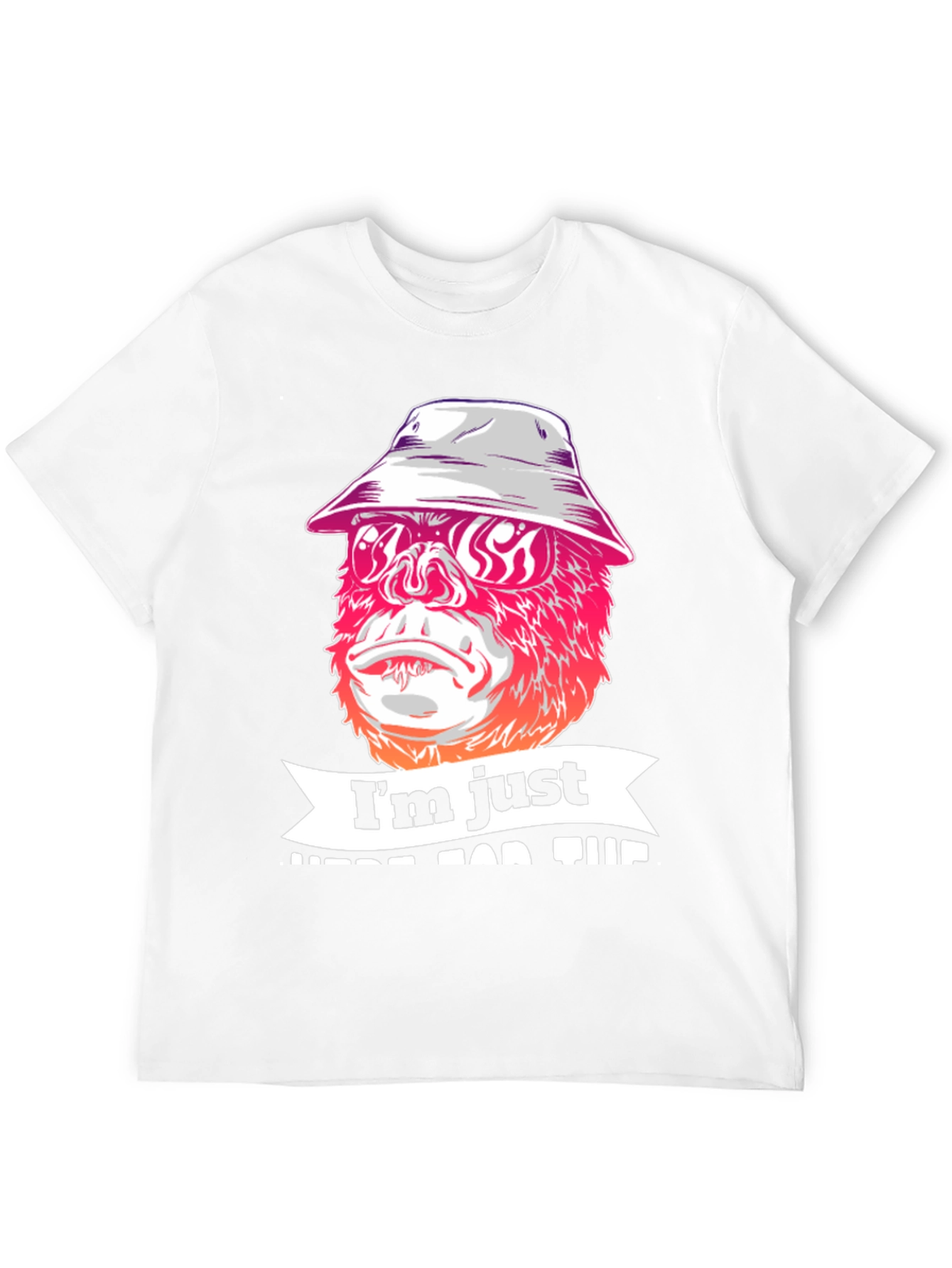 Im Just Here For The Vibes Graphic T-Shirt