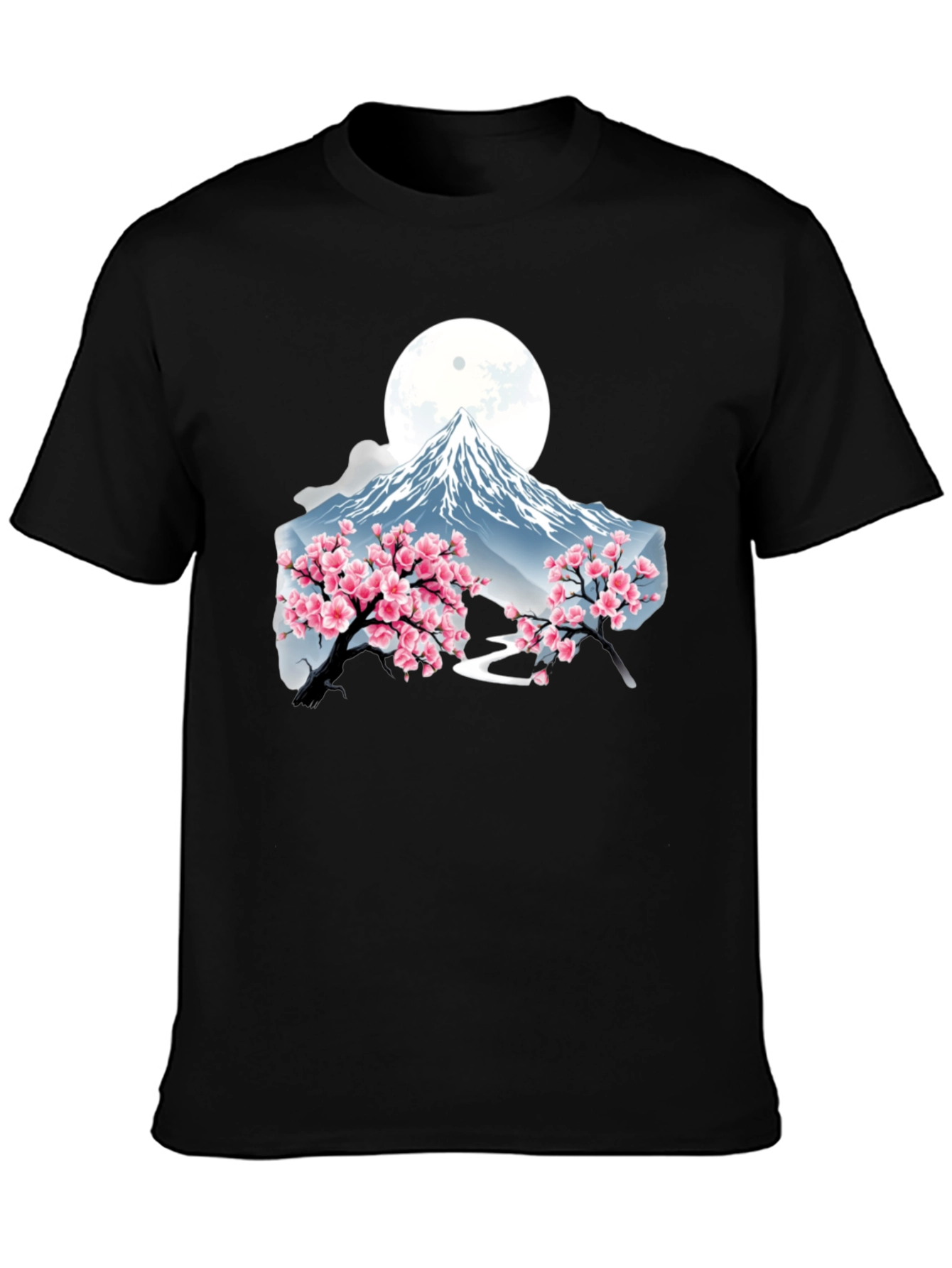 Mount Fuji Cherry Blossom T-Shirt