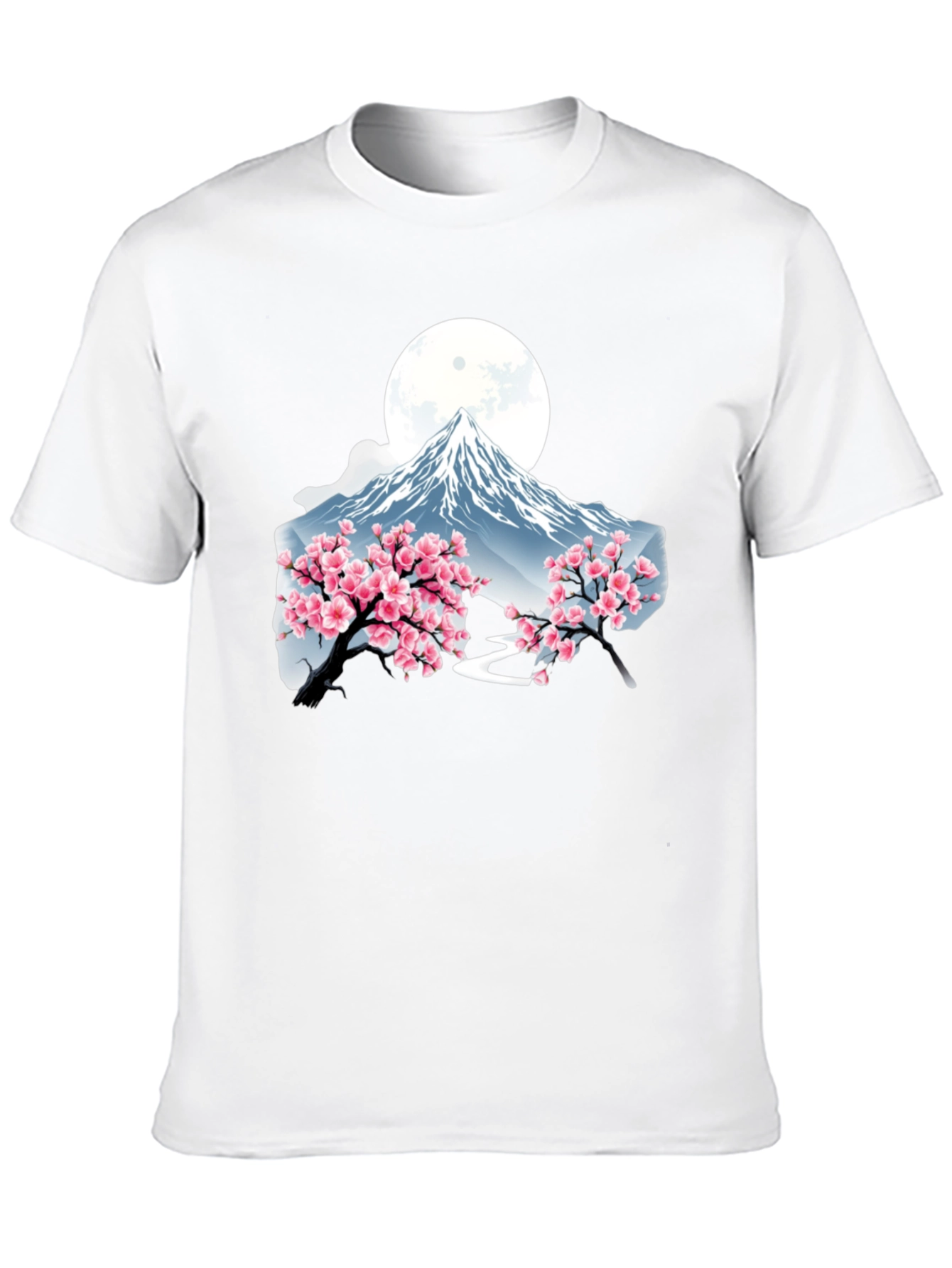 Mount Fuji Cherry Blossom T-Shirt