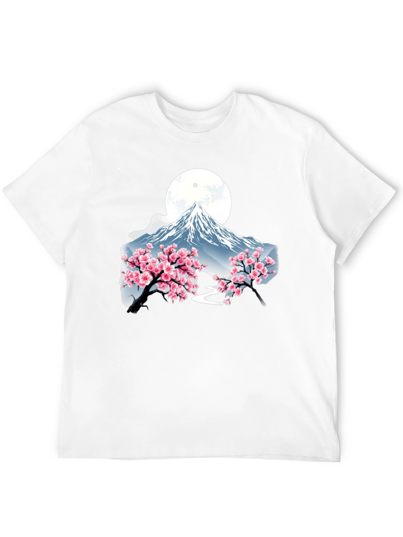 Mount Fuji Cherry Blossom T-Shirt