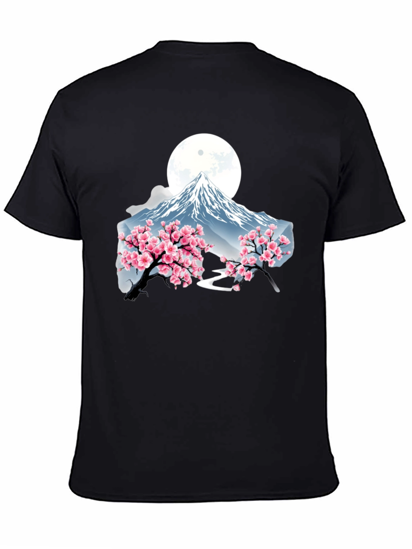 Mount Fuji Cherry Blossom T-Shirt