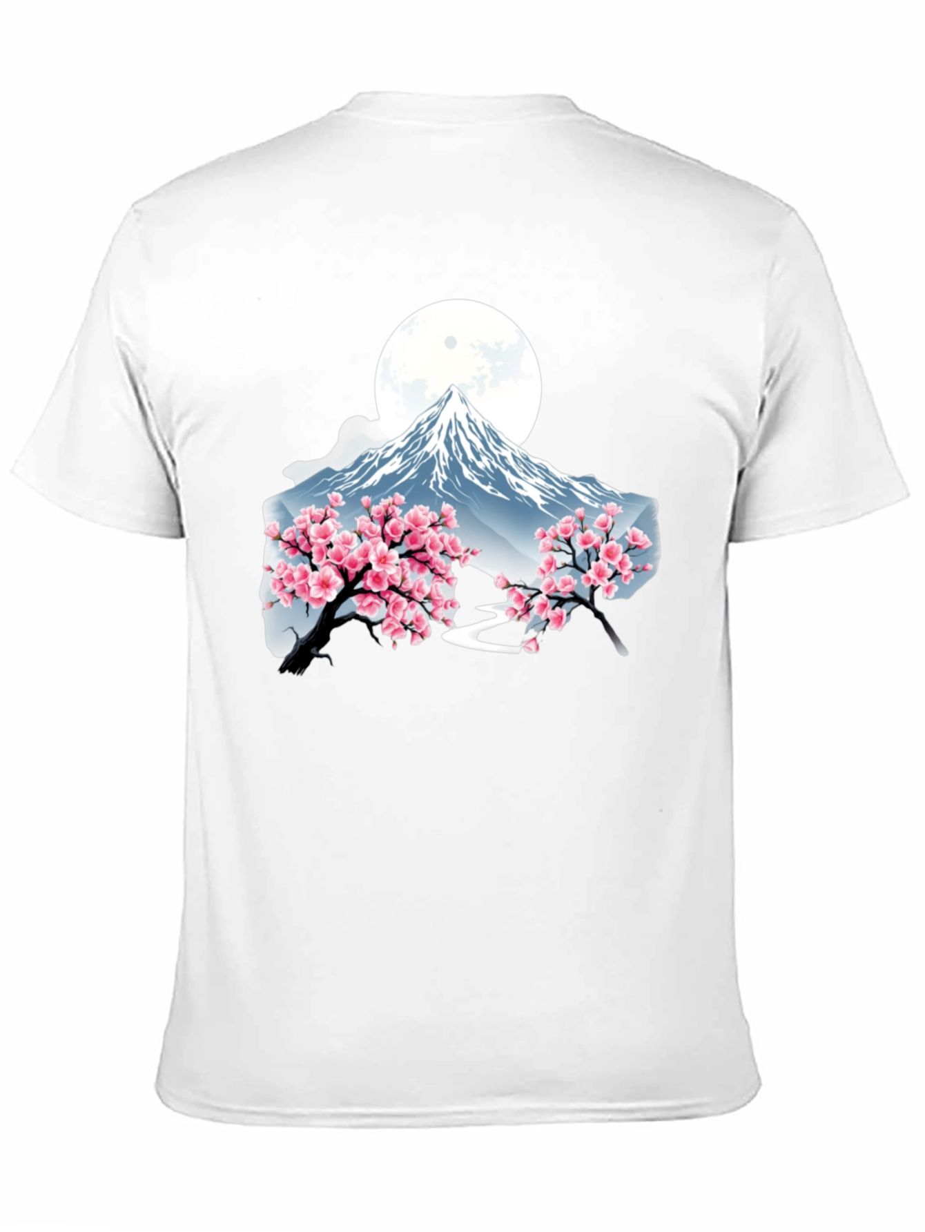 Mount Fuji Cherry Blossom T-Shirt