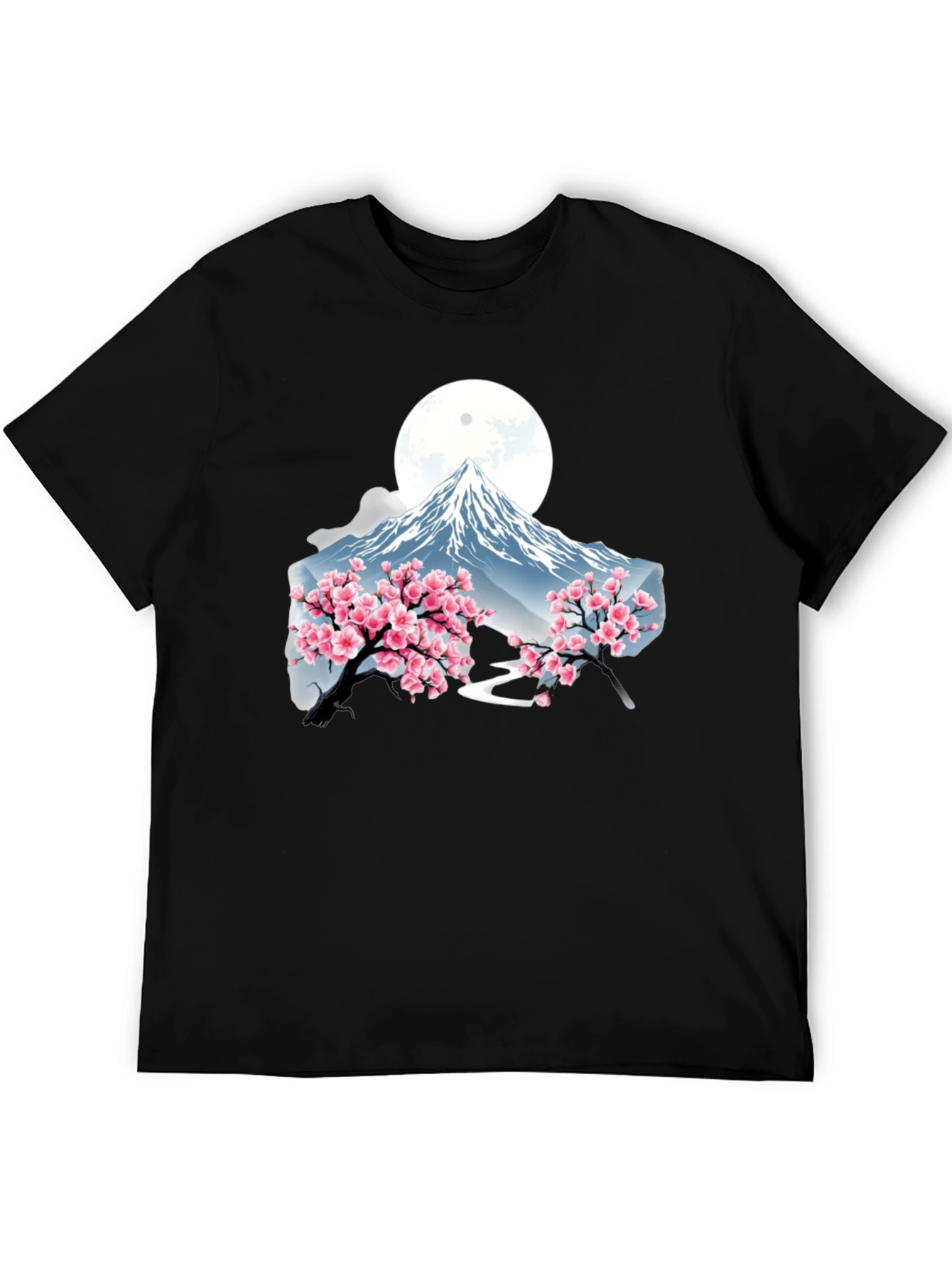 Mount Fuji Cherry Blossom T-Shirt