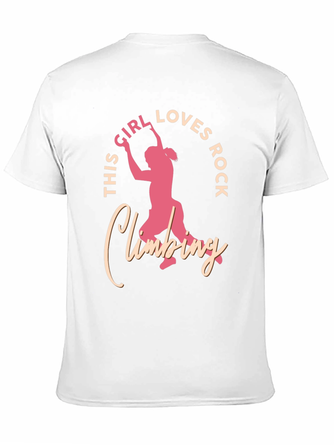 Rock Climbing Girl T-Shirt - Loves Rock