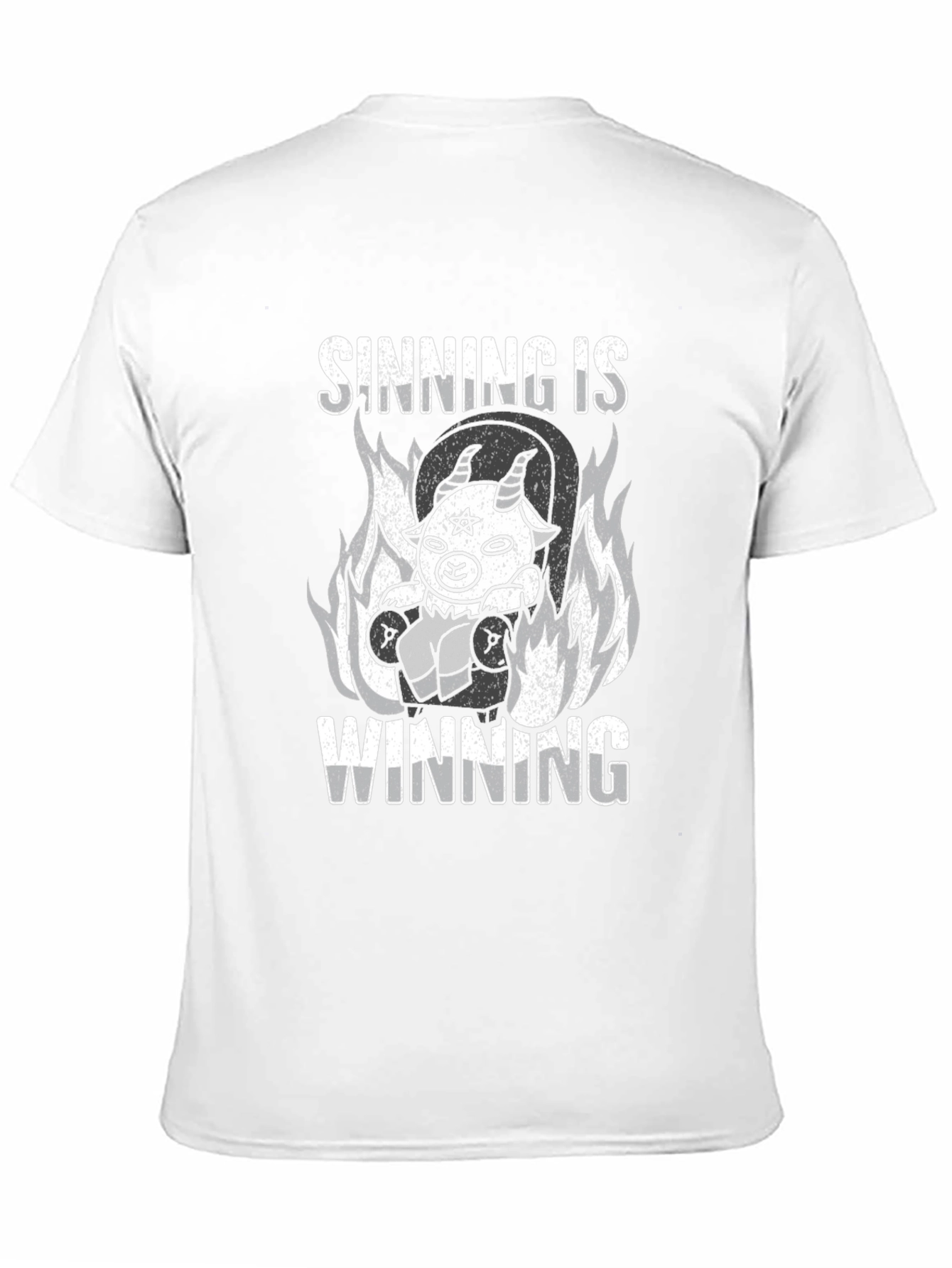 Sinning Is Winning Graphic T-Shirt