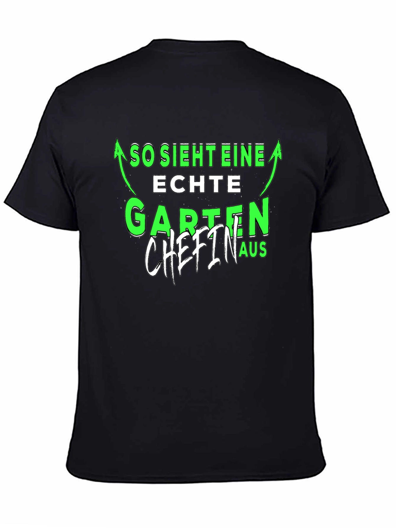 Garten Chefin Graphic Tee - Black