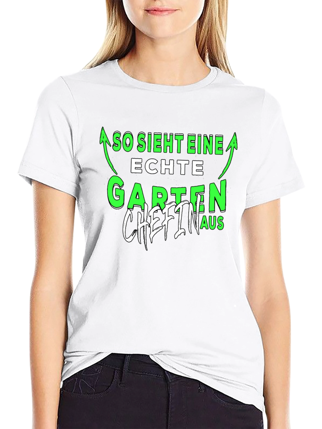 Garten Chefin Graphic Tee - Black