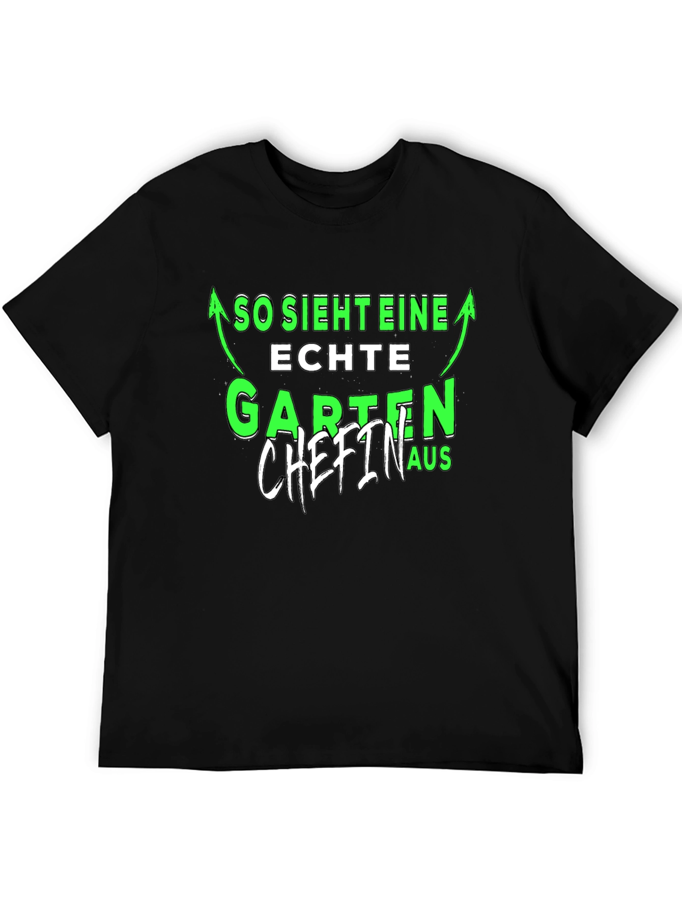 Garten Chefin Graphic Tee - Black