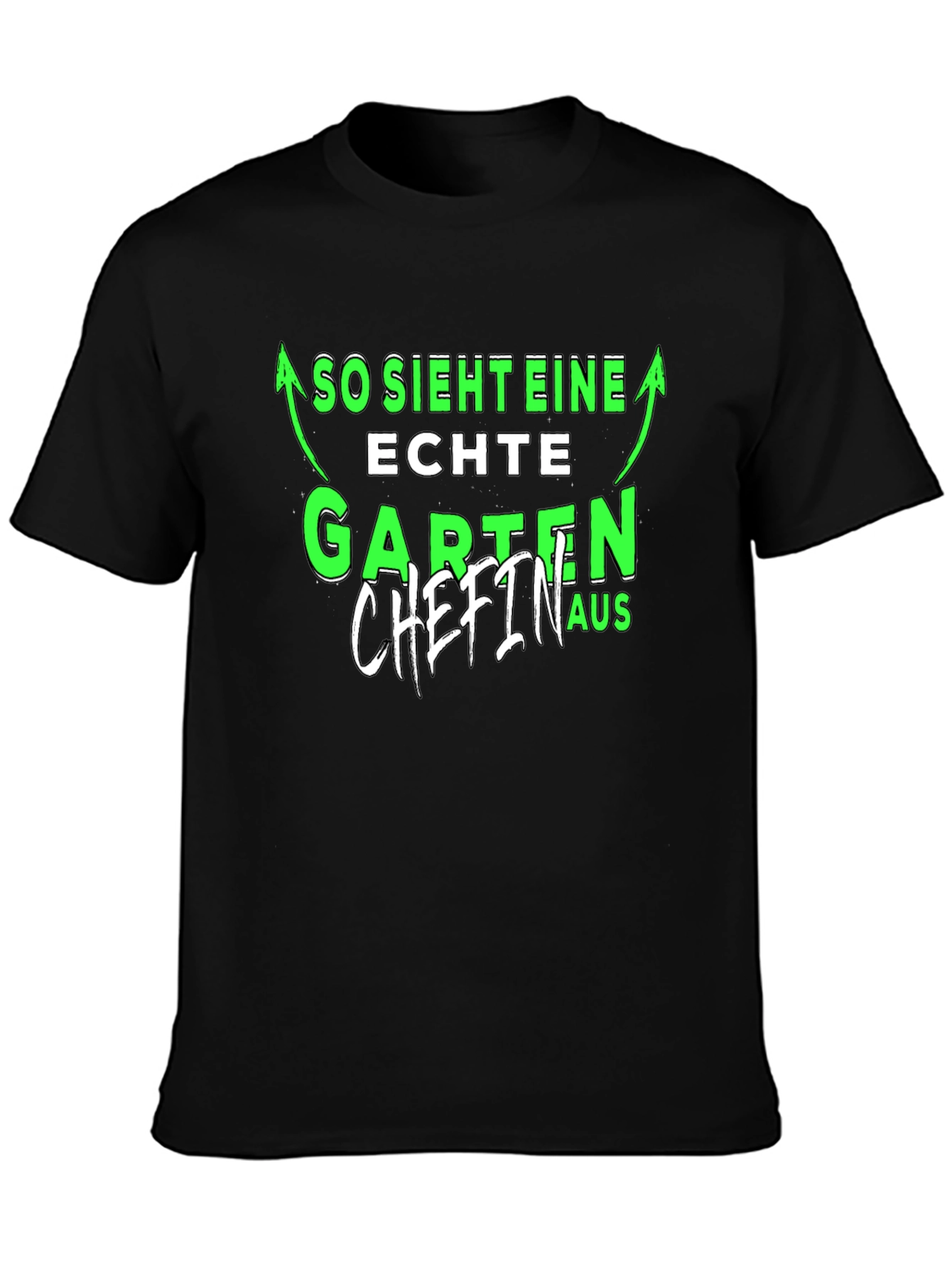 Garten Chefin Graphic Tee - Black