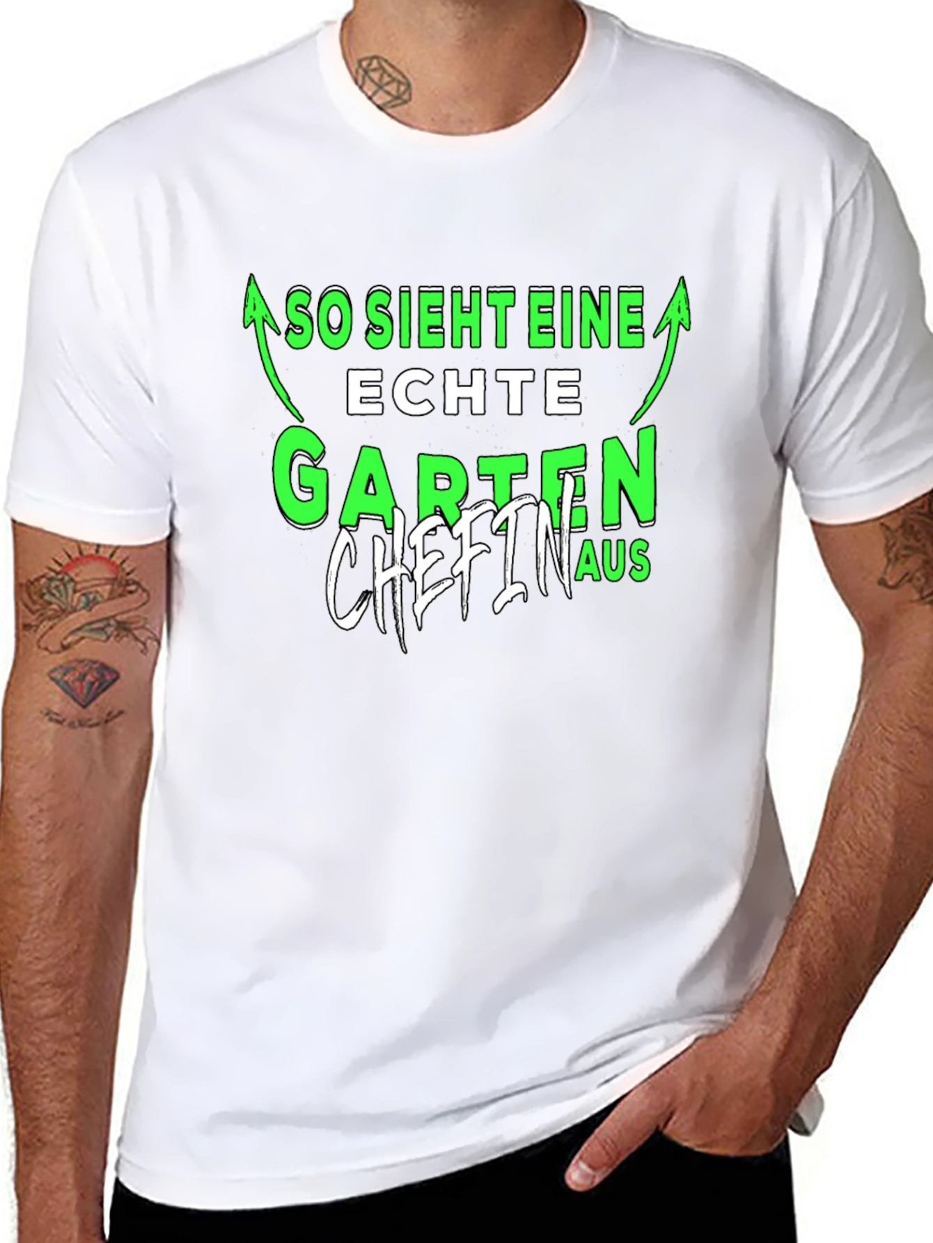 Garten Chefin Graphic Tee - Black