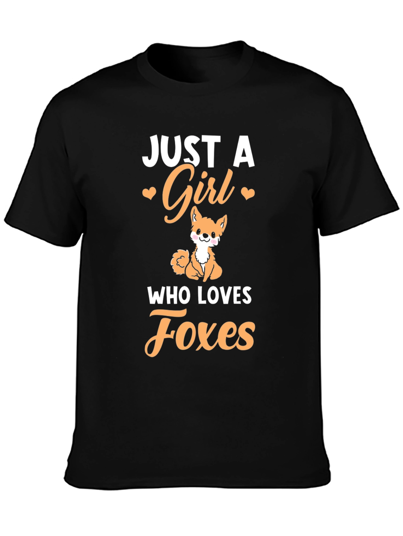 Just a Girl Who Loves Foxes T-Shirt