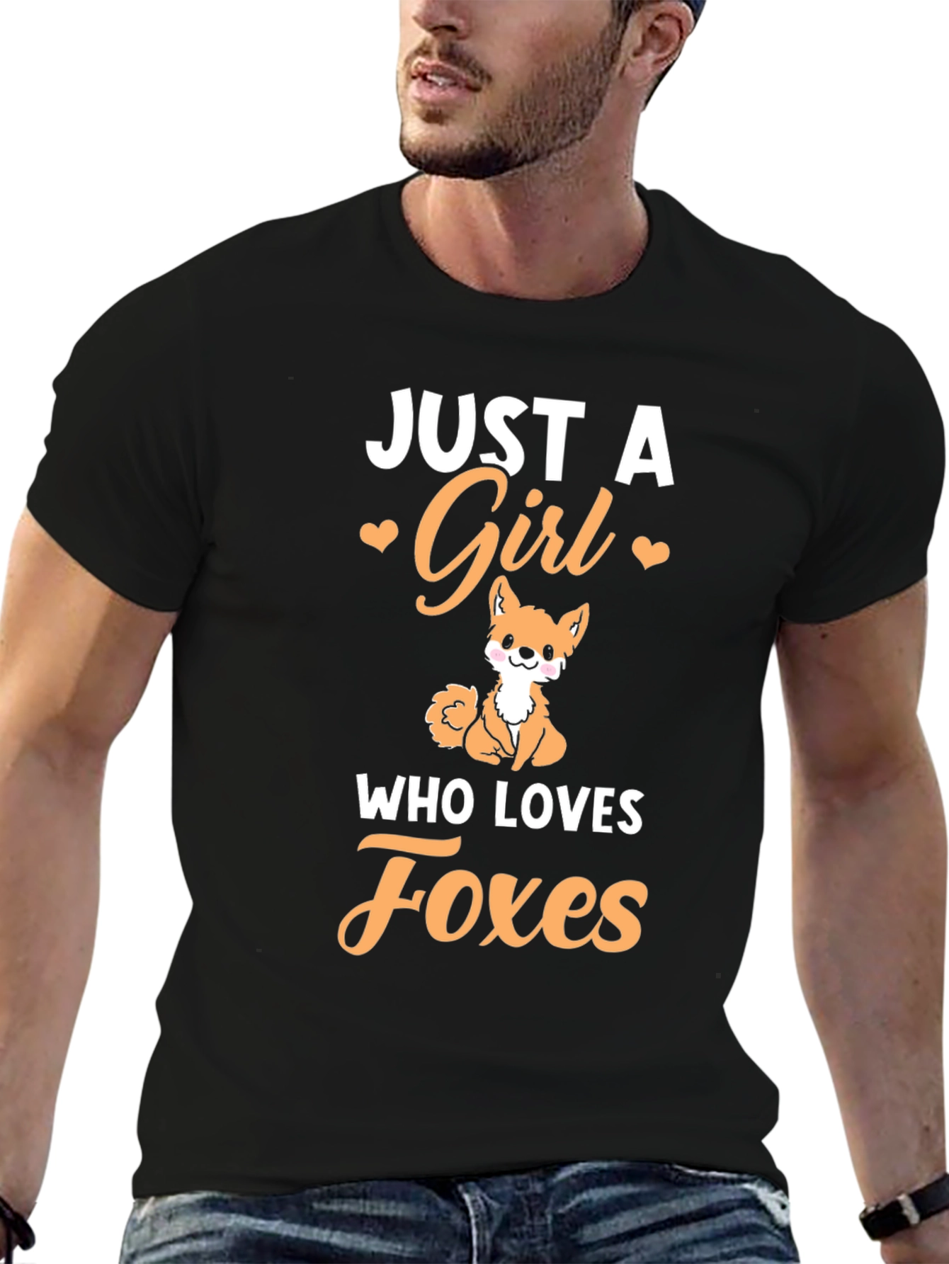 Just a Girl Who Loves Foxes T-Shirt