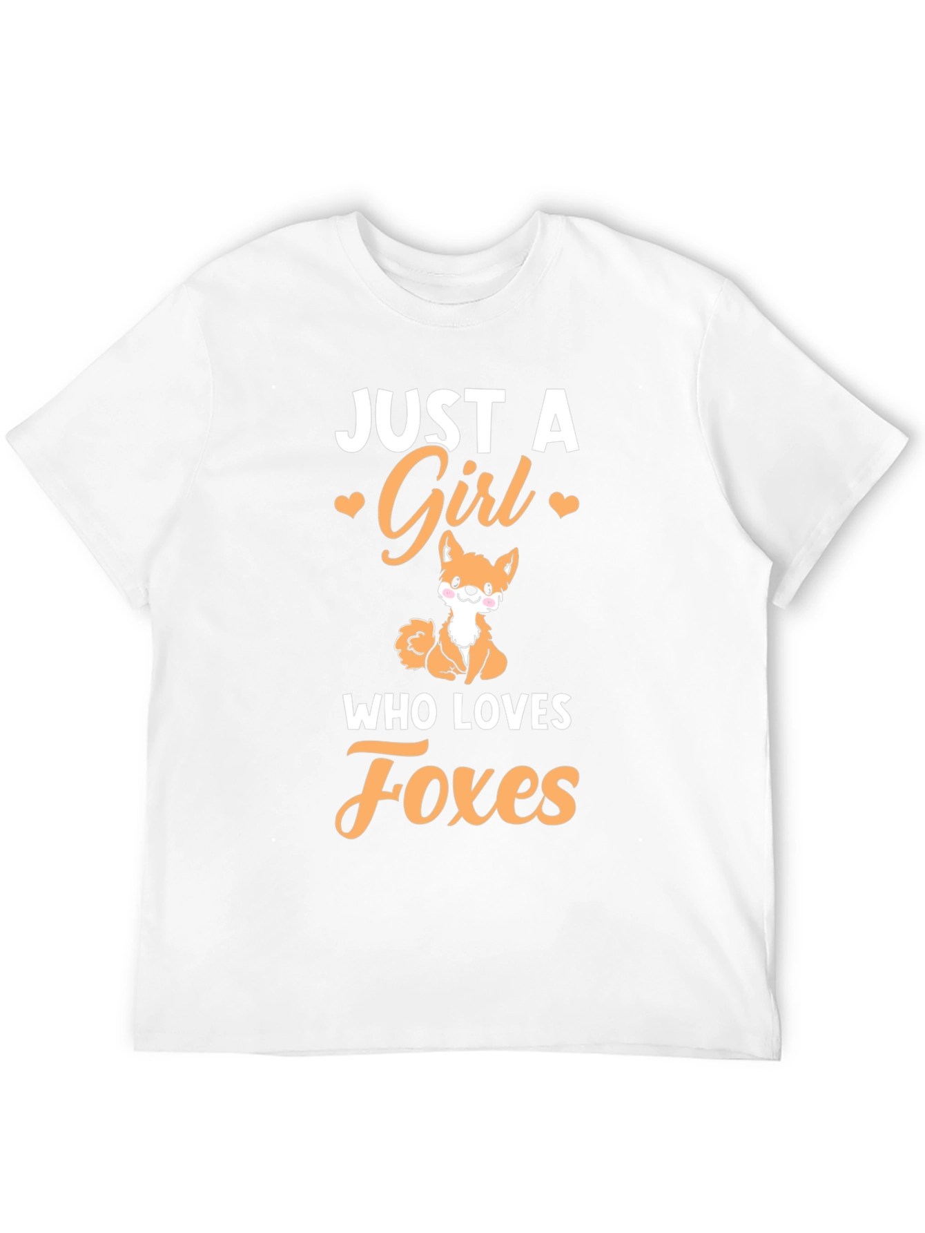 Just a Girl Who Loves Foxes T-Shirt