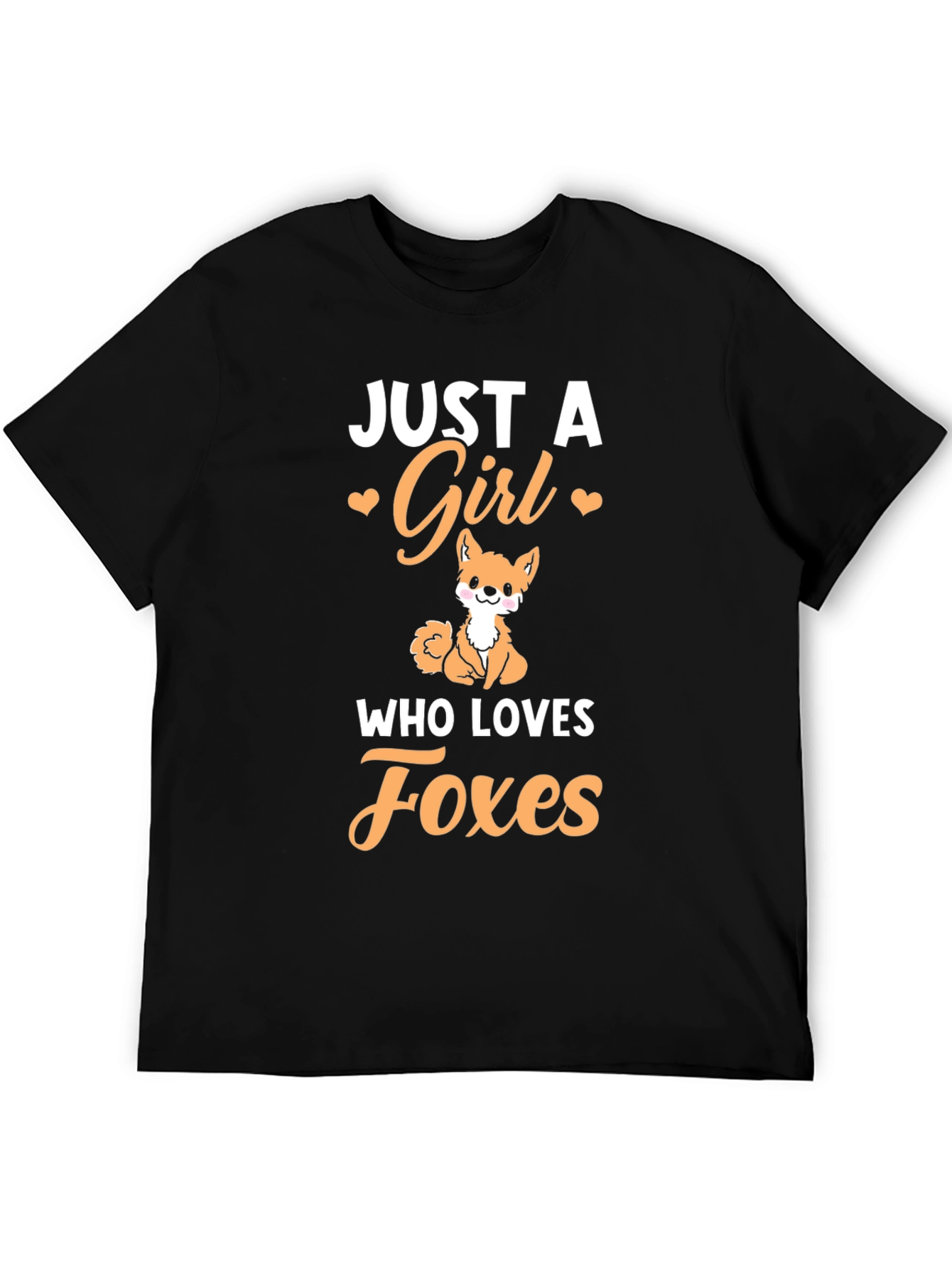 Just a Girl Who Loves Foxes T-Shirt