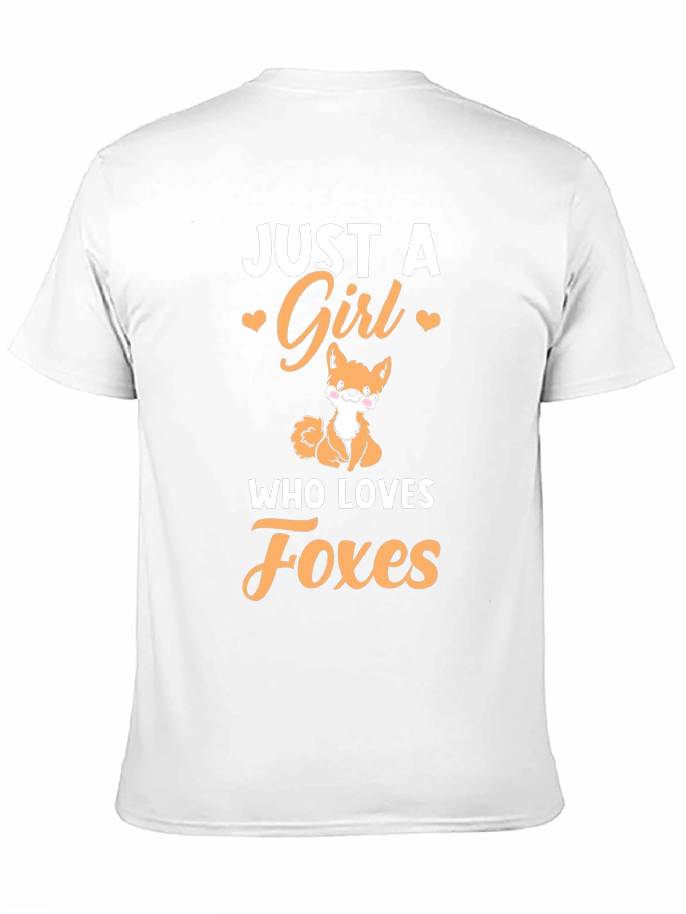 Just a Girl Who Loves Foxes T-Shirt