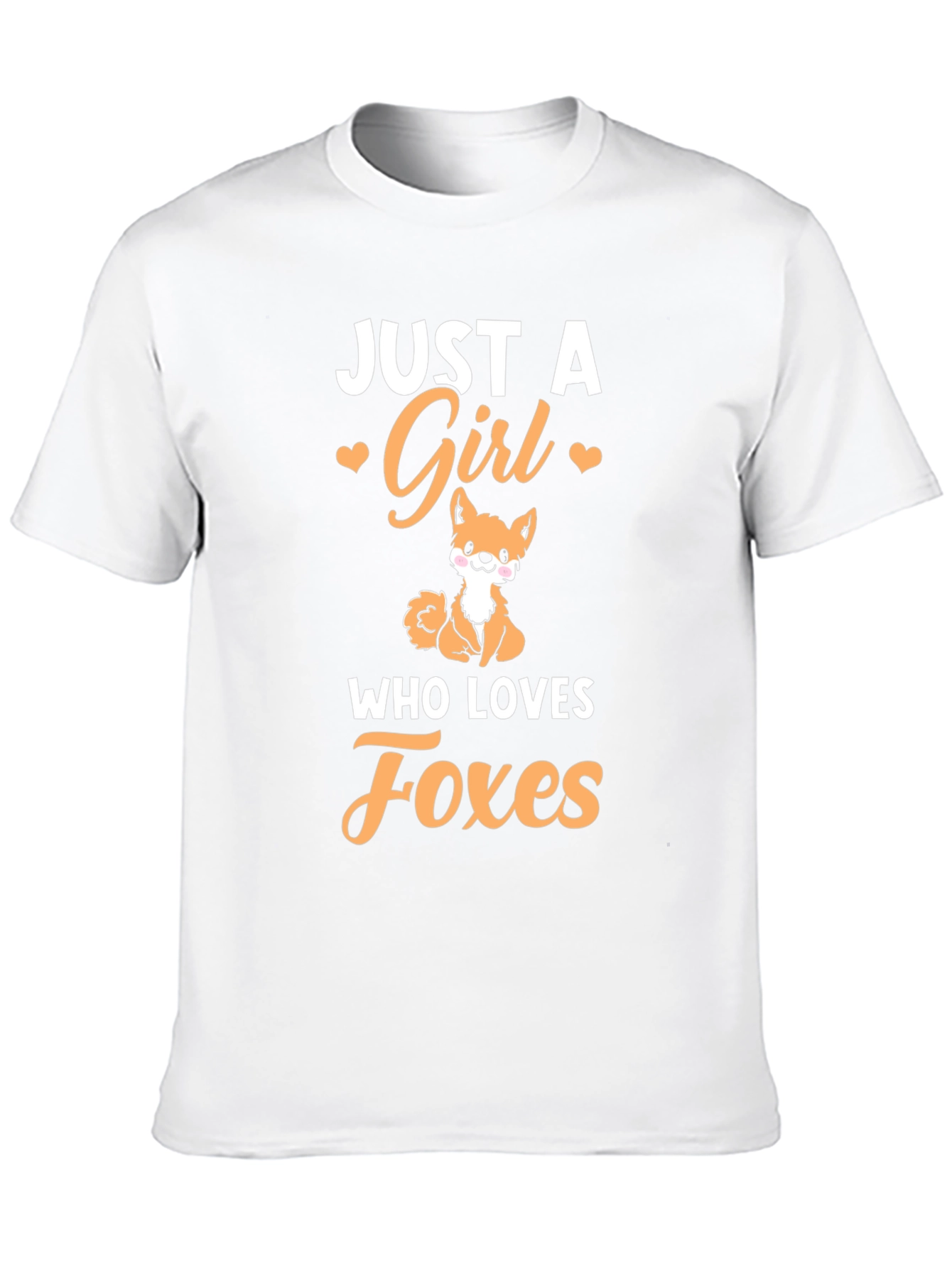 Just a Girl Who Loves Foxes T-Shirt