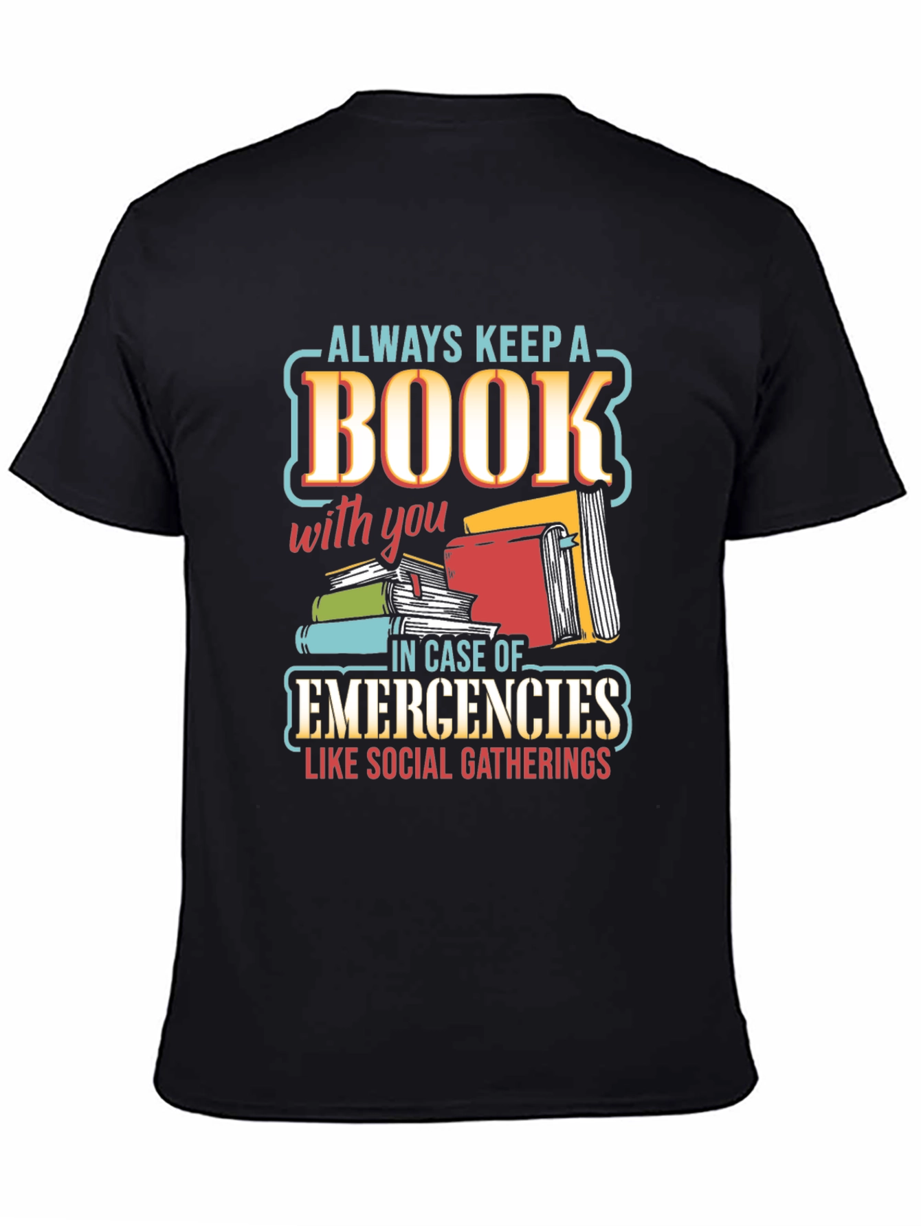 Book Lover T-Shirt - Always Keep A Book