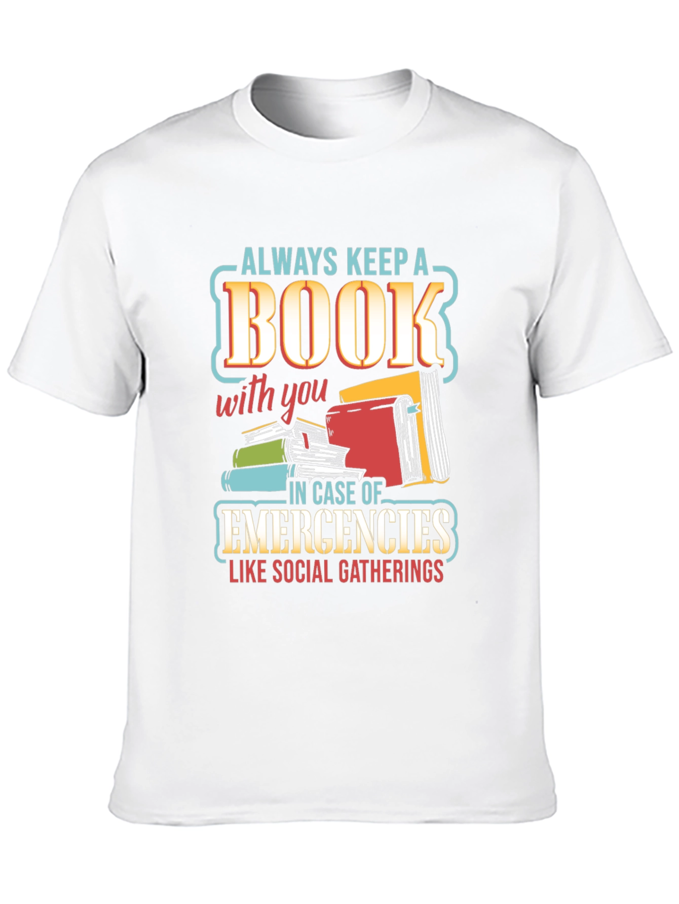 Book Lover T-Shirt - Always Keep A Book