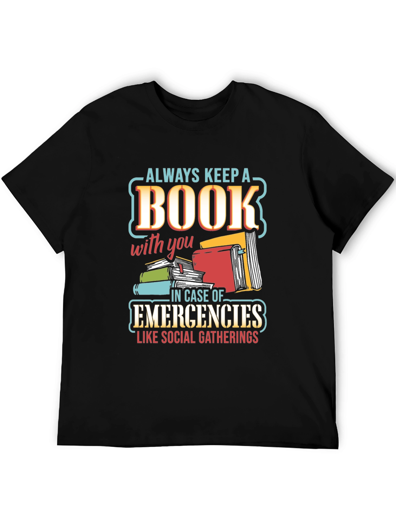 Book Lover T-Shirt - Always Keep A Book