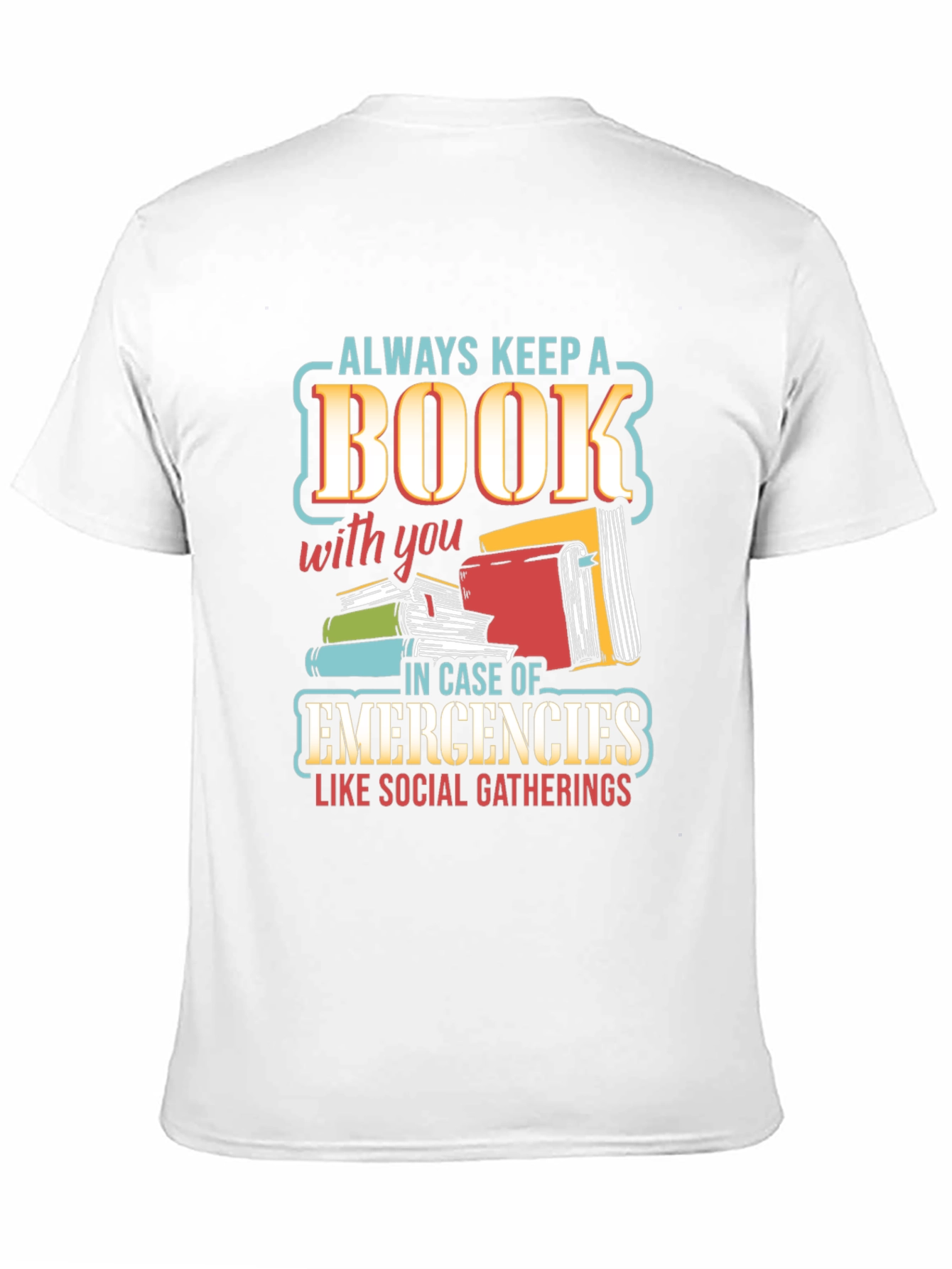 Book Lover T-Shirt - Always Keep A Book