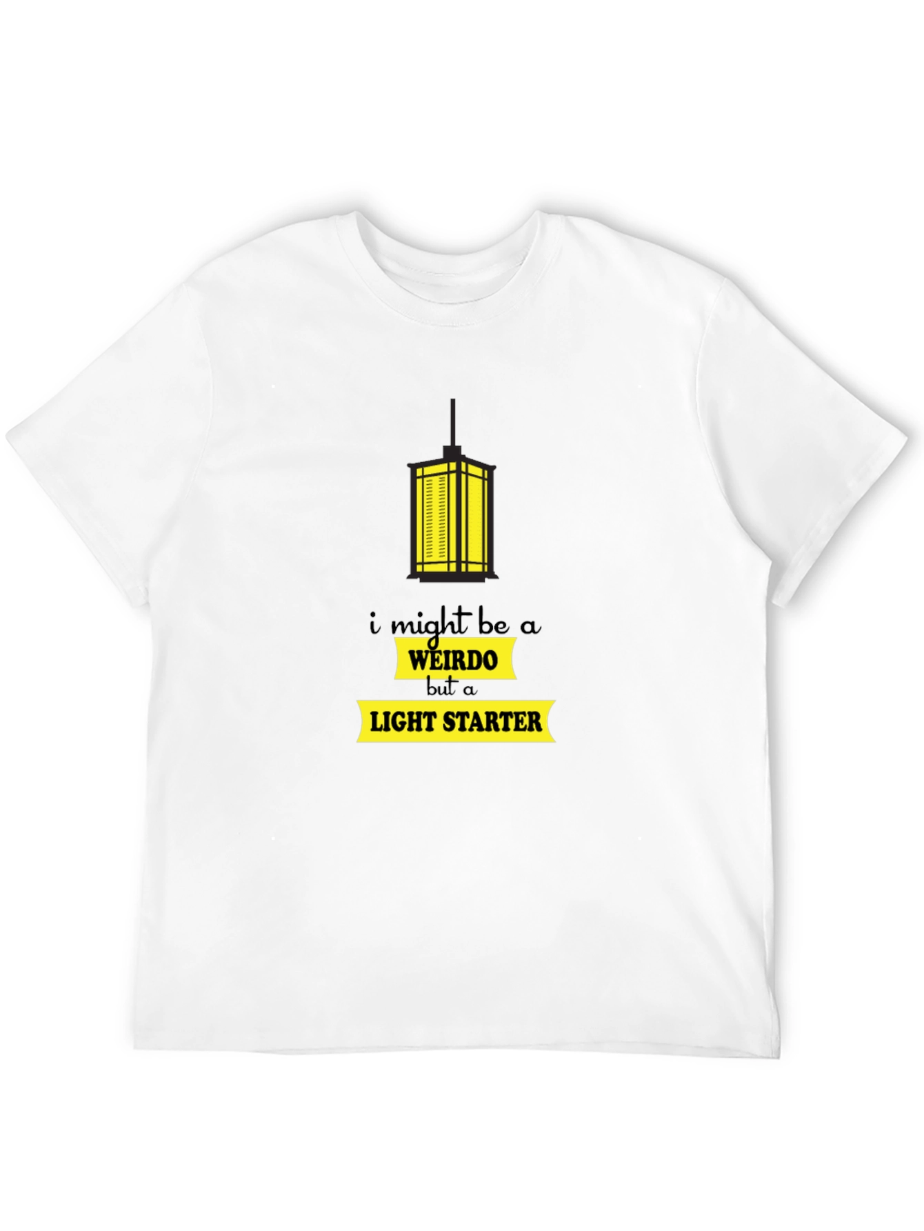 I Might Be a Weirdo Light Starter Graphic T-Shirt