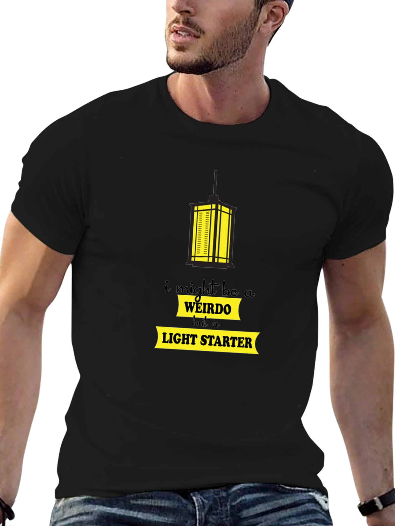 I Might Be a Weirdo Light Starter Graphic T-Shirt