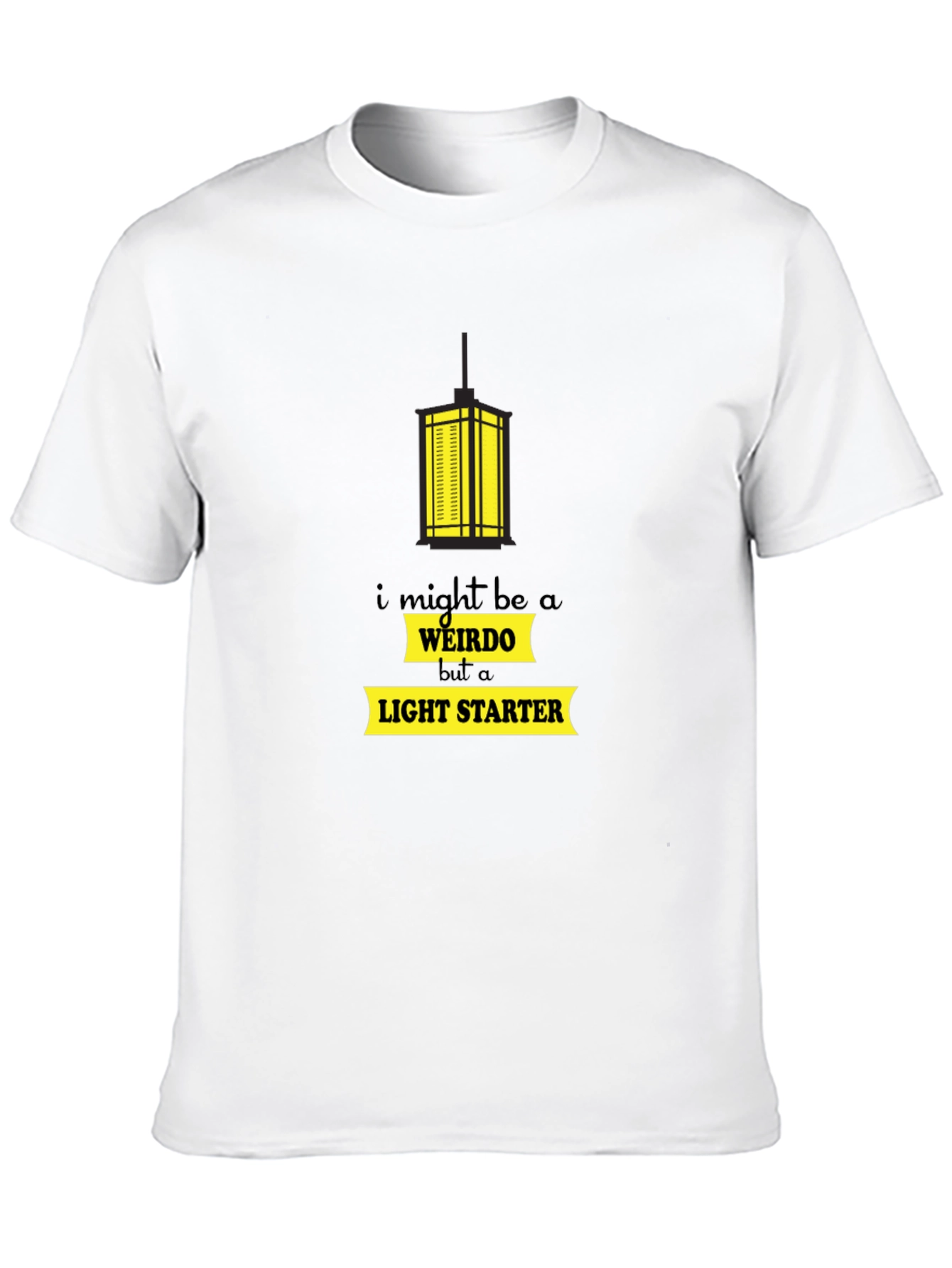 I Might Be a Weirdo Light Starter Graphic T-Shirt